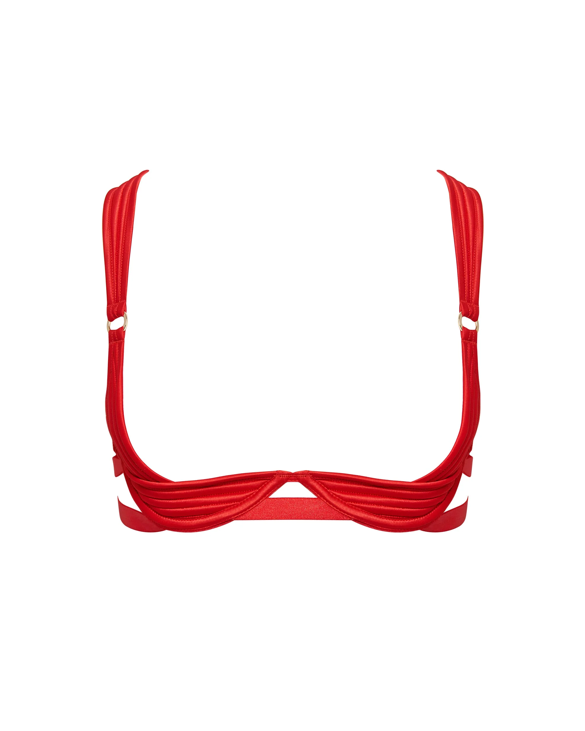 Allegra Reggiseno Aperto Rosso - Image 5