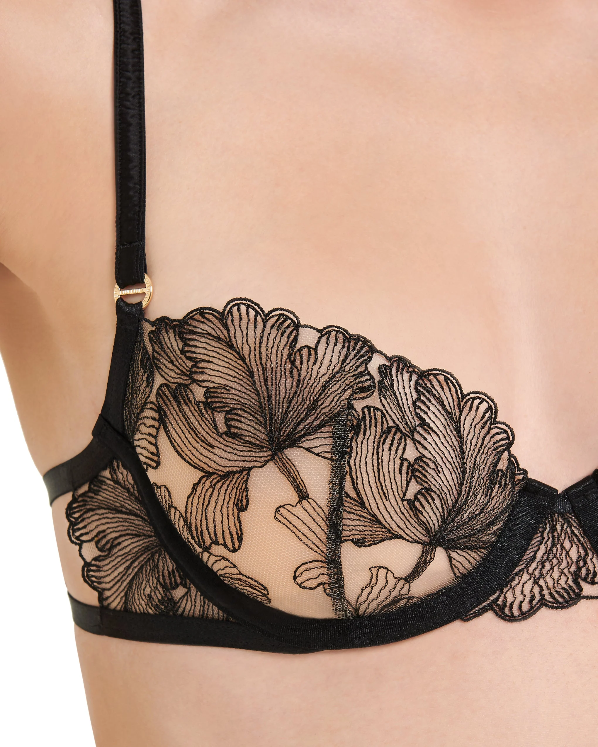 Alula Reggiseno Trasparente/Nero - Image 4
