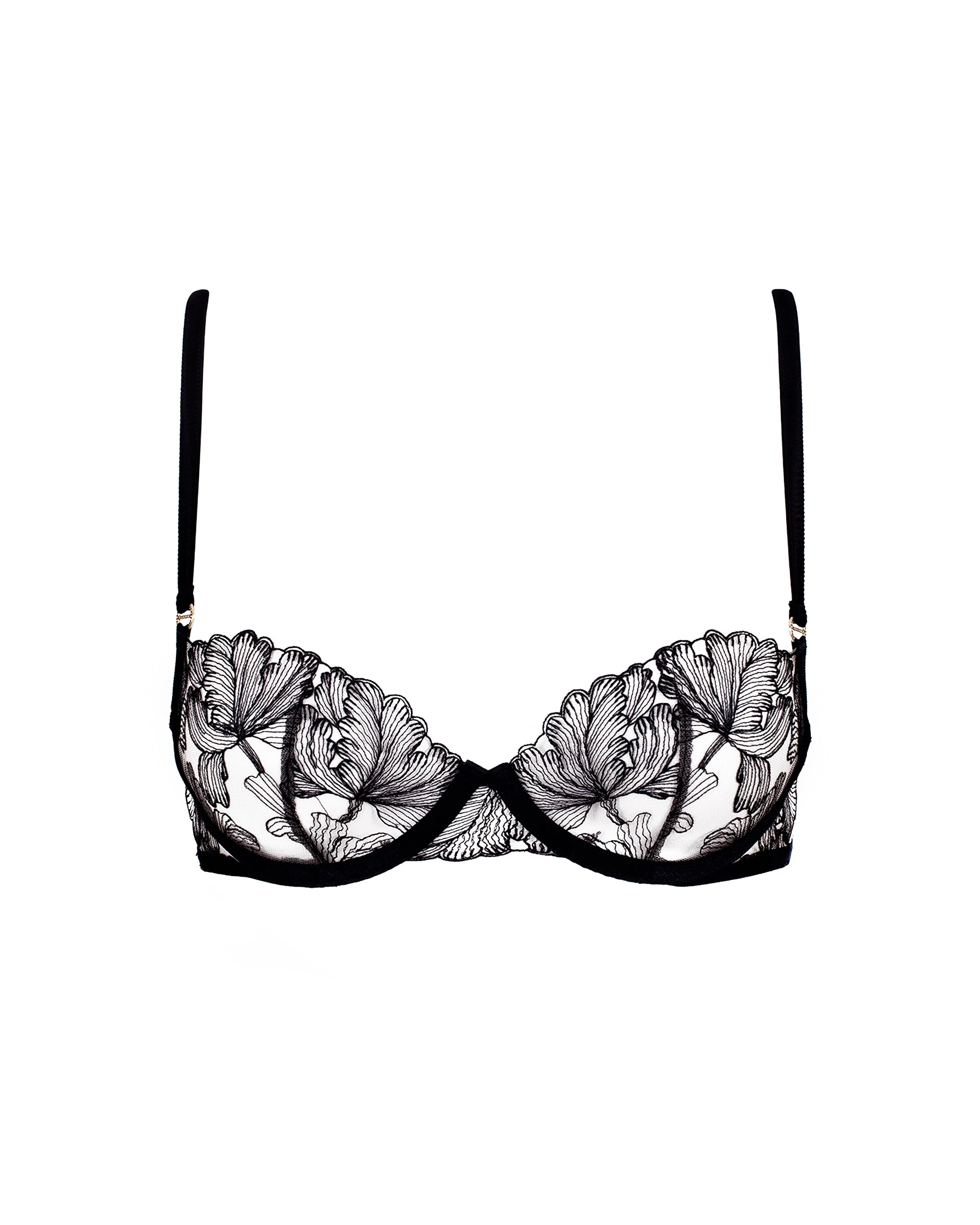 Alula Reggiseno Trasparente/Nero - Image 5