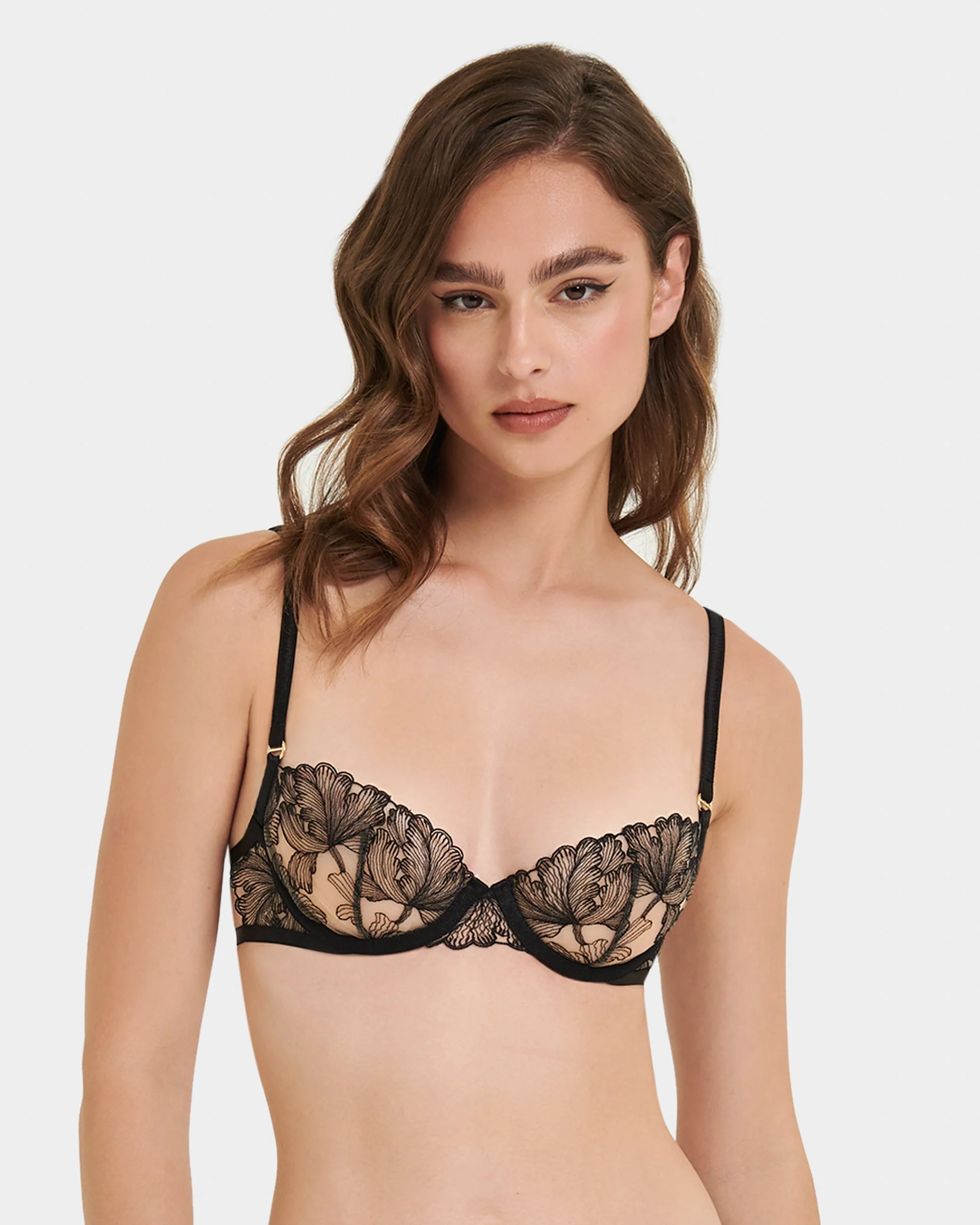 Alula Reggiseno Trasparente/Nero - Image 9