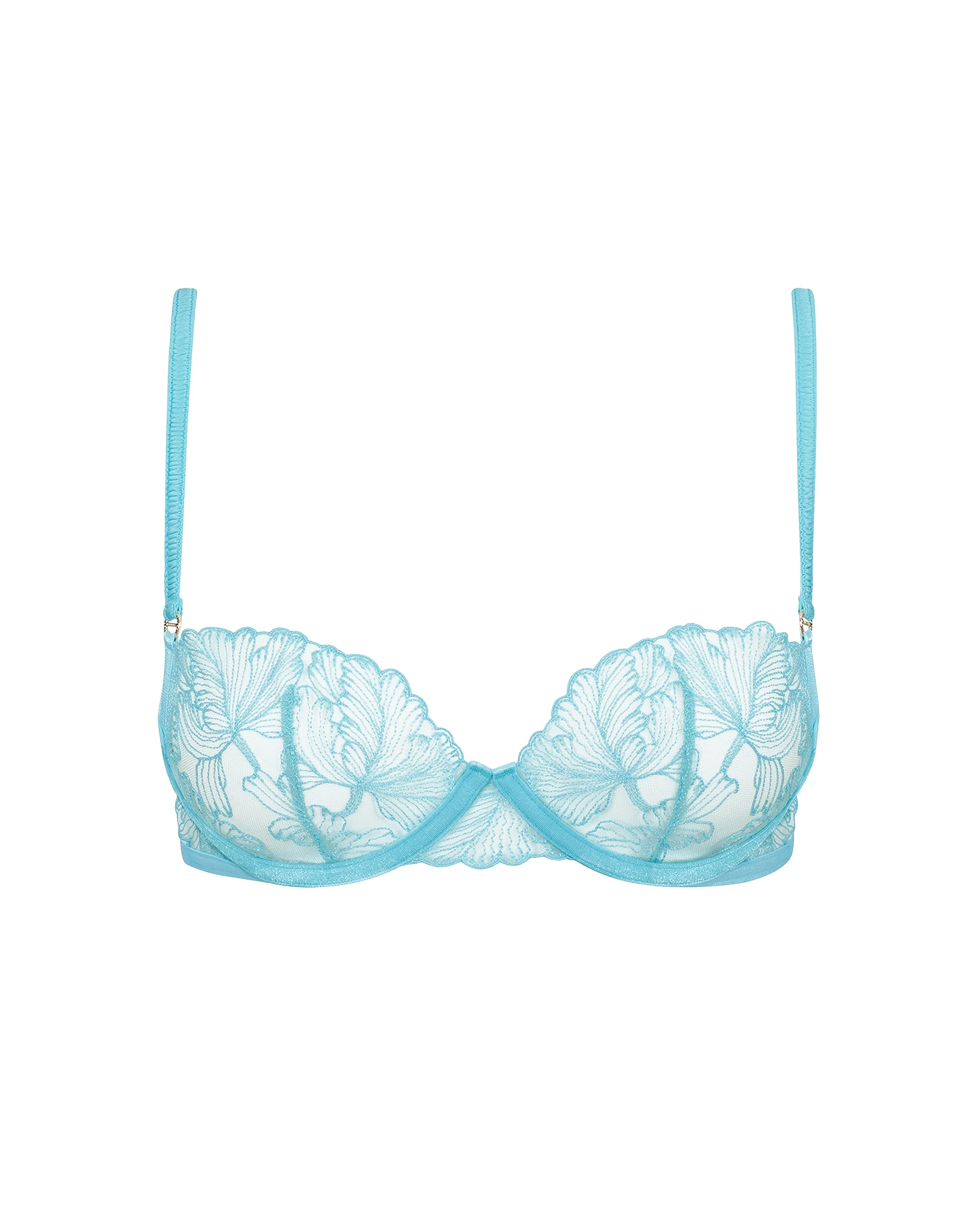 Alula Reggiseno Blu Topazio/Trasparente - Image 5