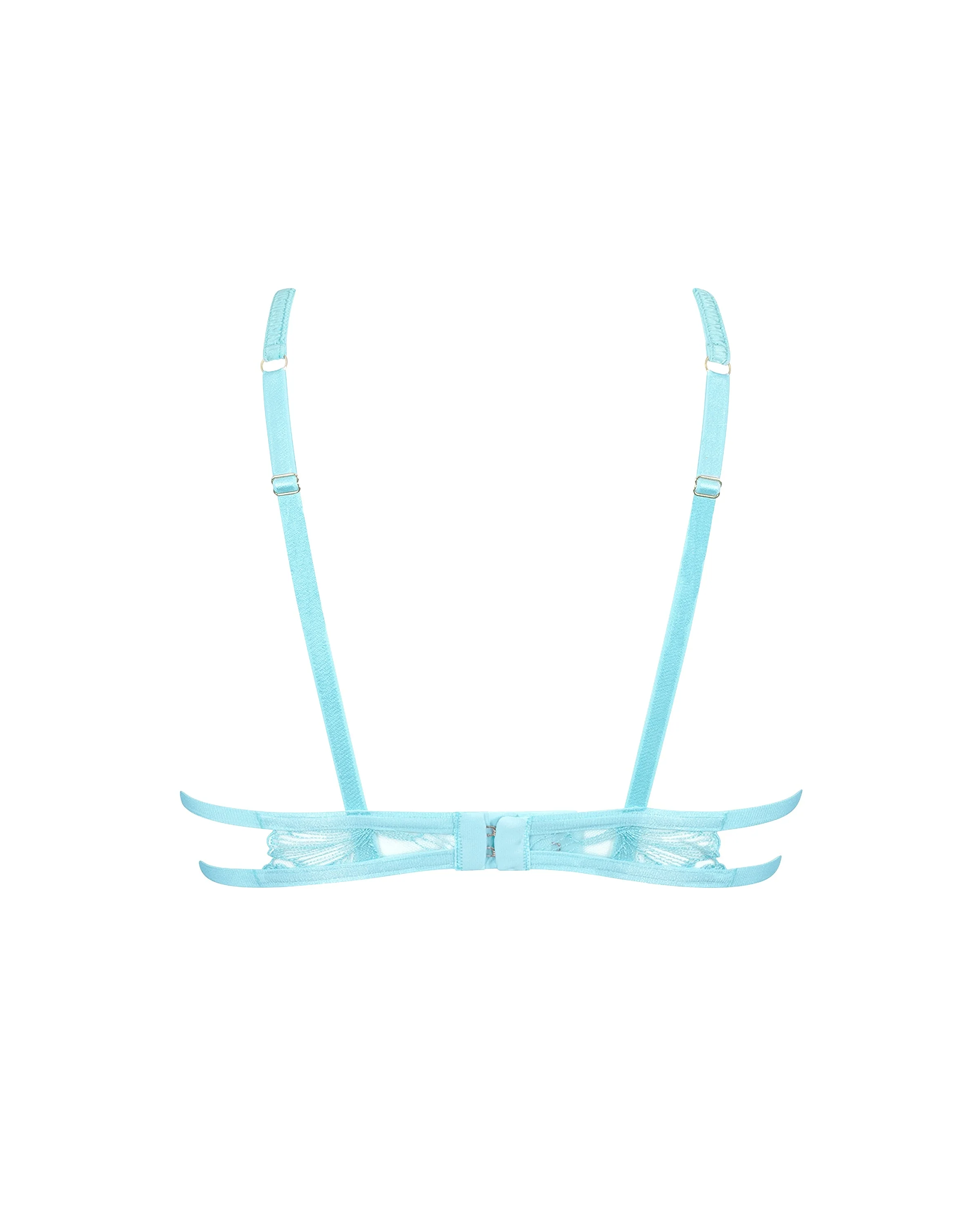 Alula Reggiseno Blu Topazio/Trasparente - Image 6