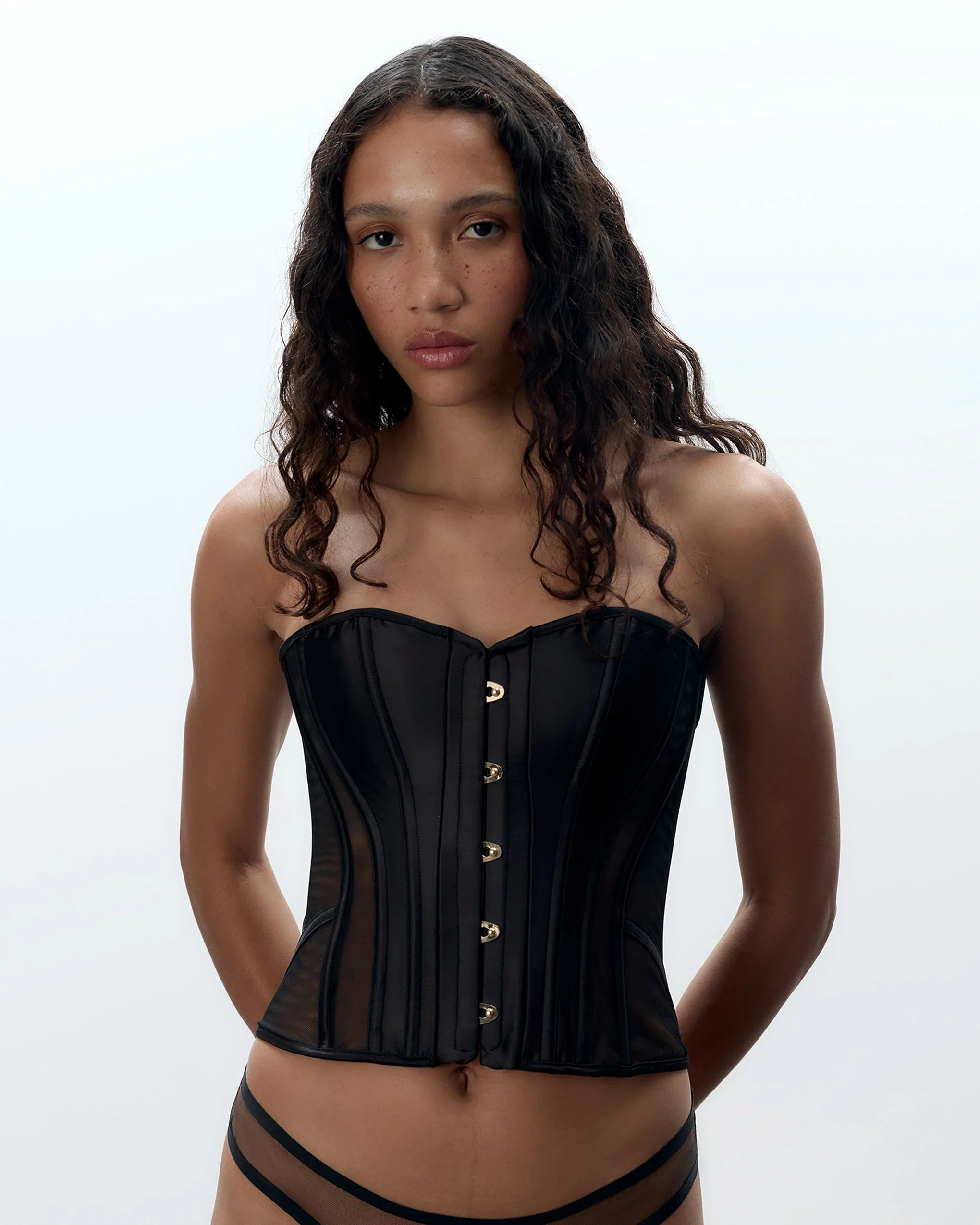 Ana Corsetto Nero - Image 2