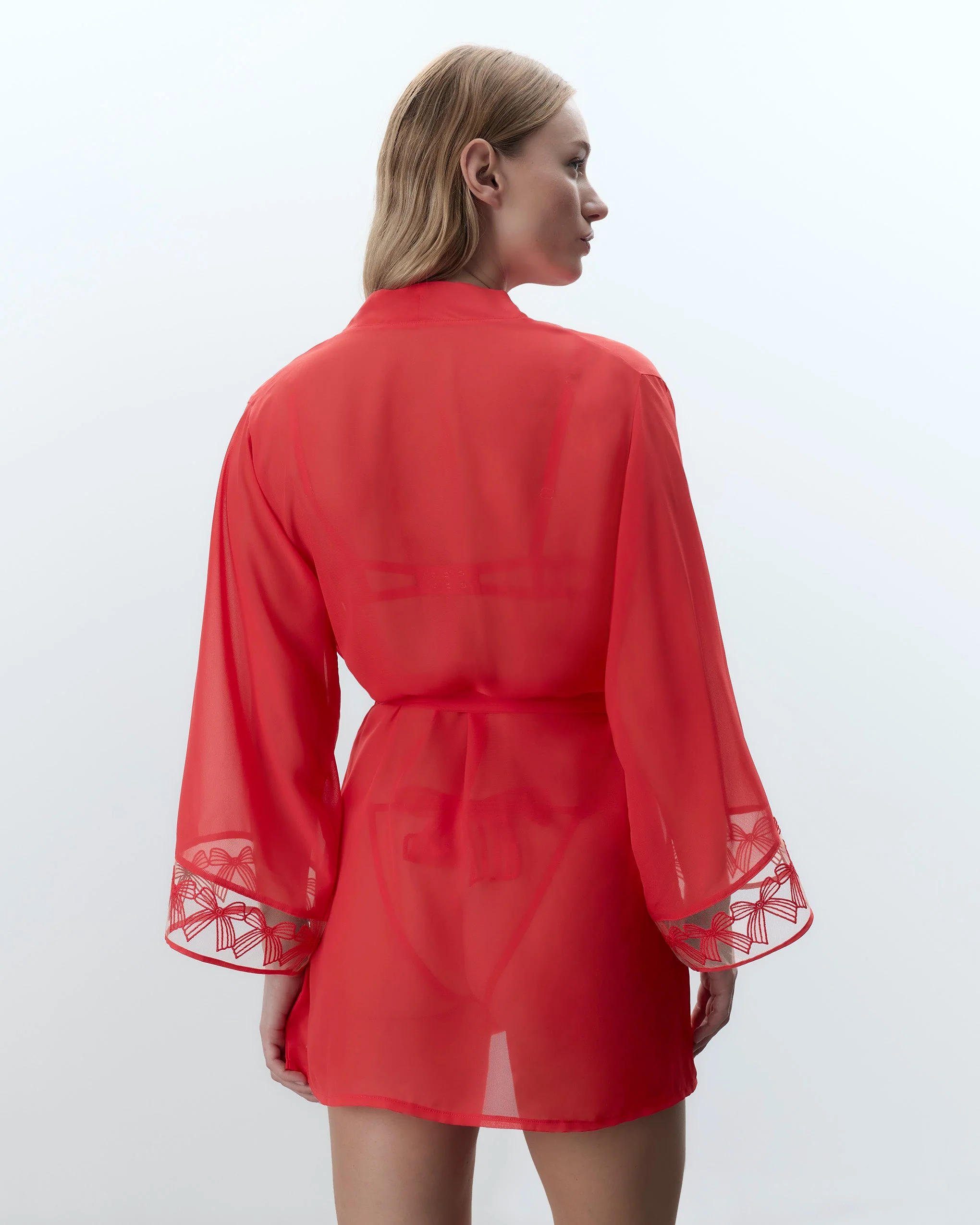 Annabel Kimono Rosso - Image 3