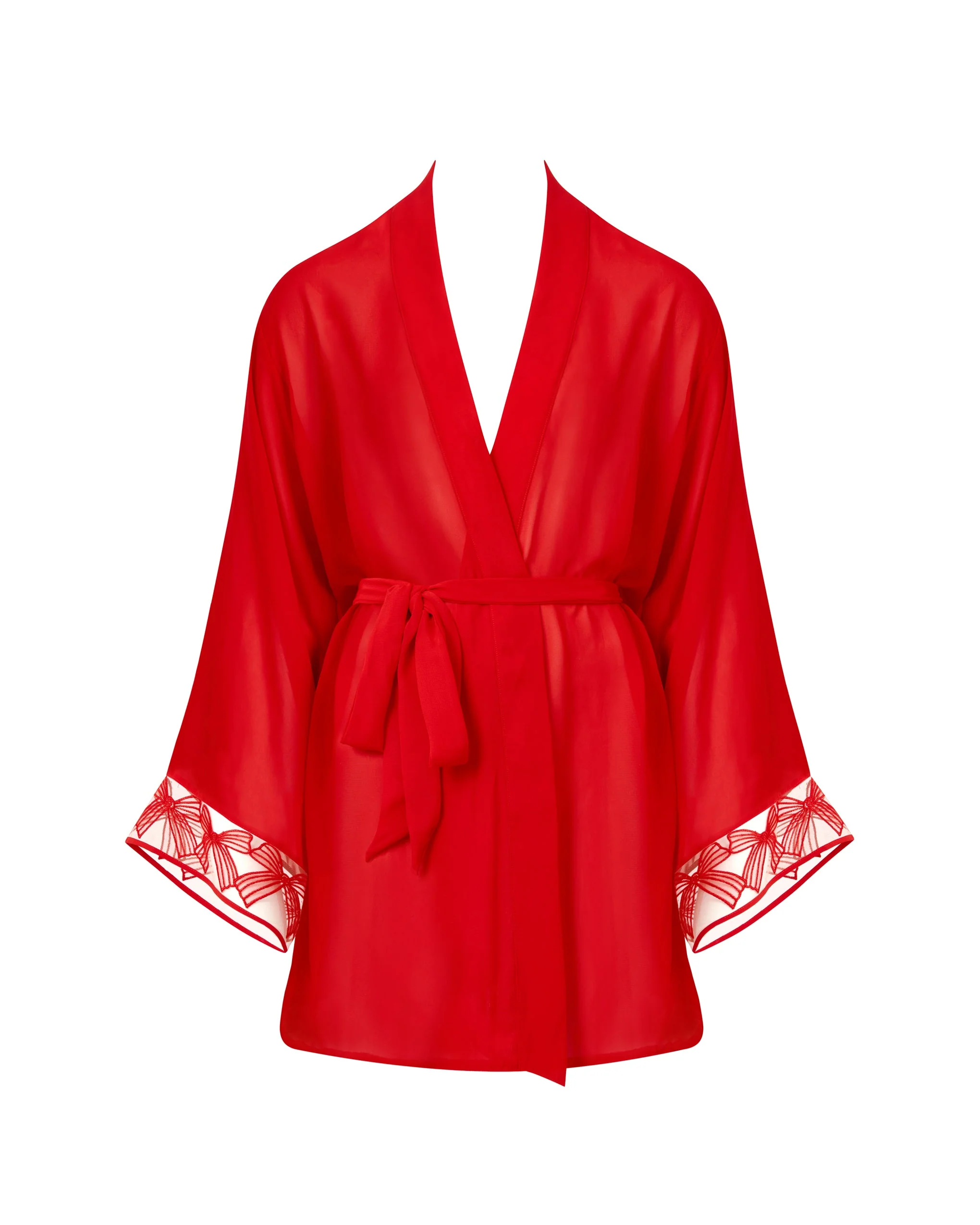Annabel Kimono Rosso - Image 5