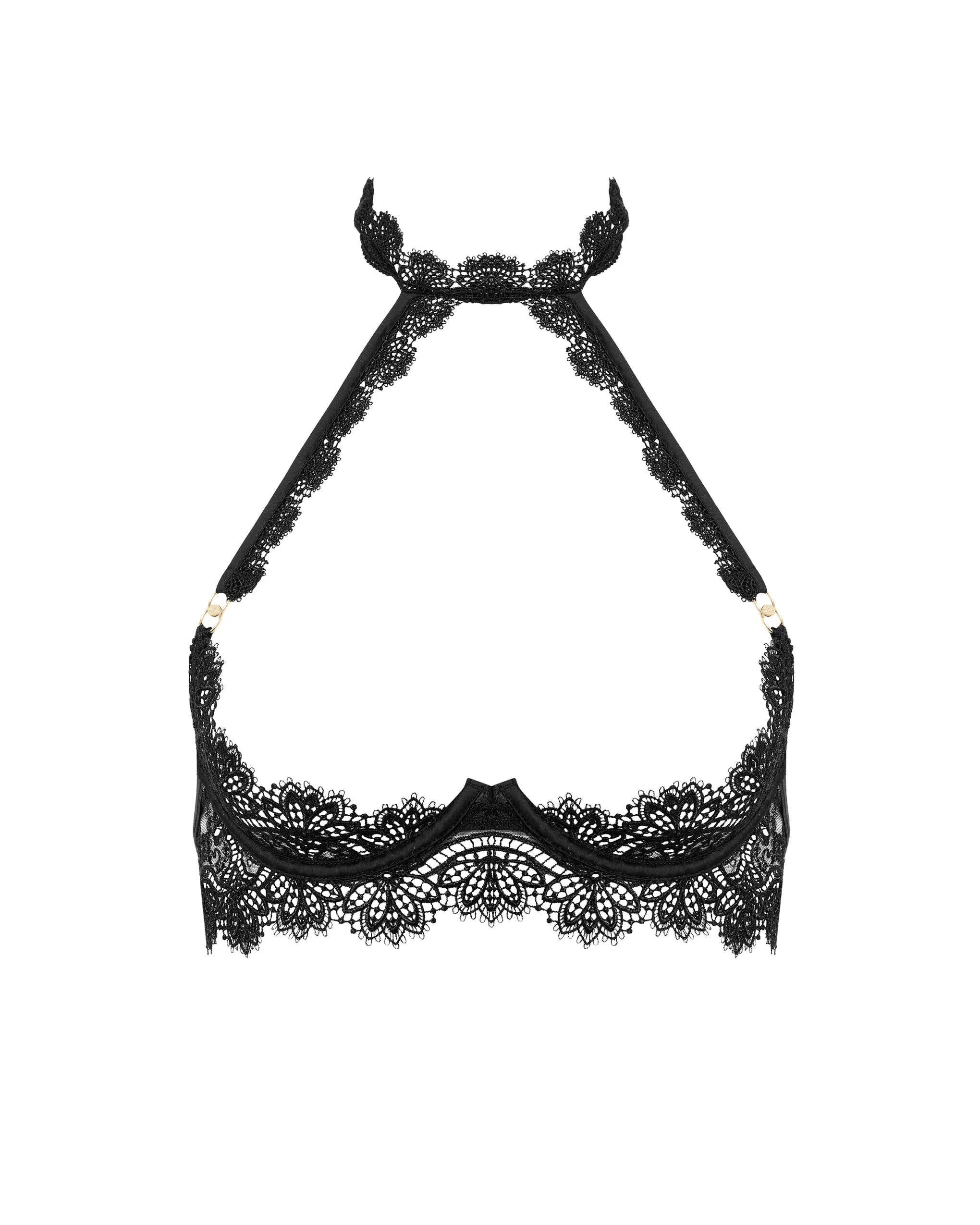 Arella Reggiseno Harness Aperto Nero - Image 5