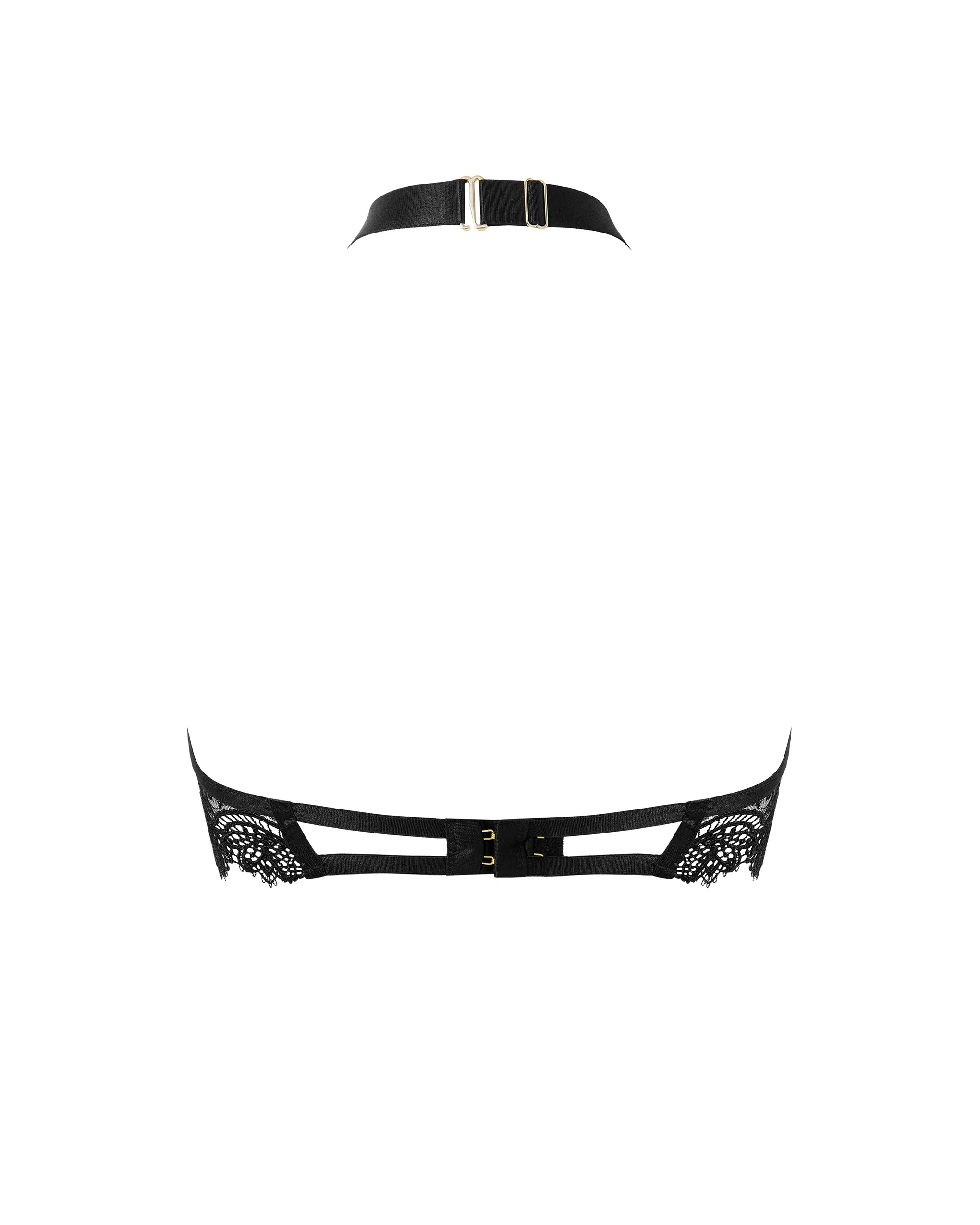 Arella Reggiseno Harness Aperto Nero - Image 6