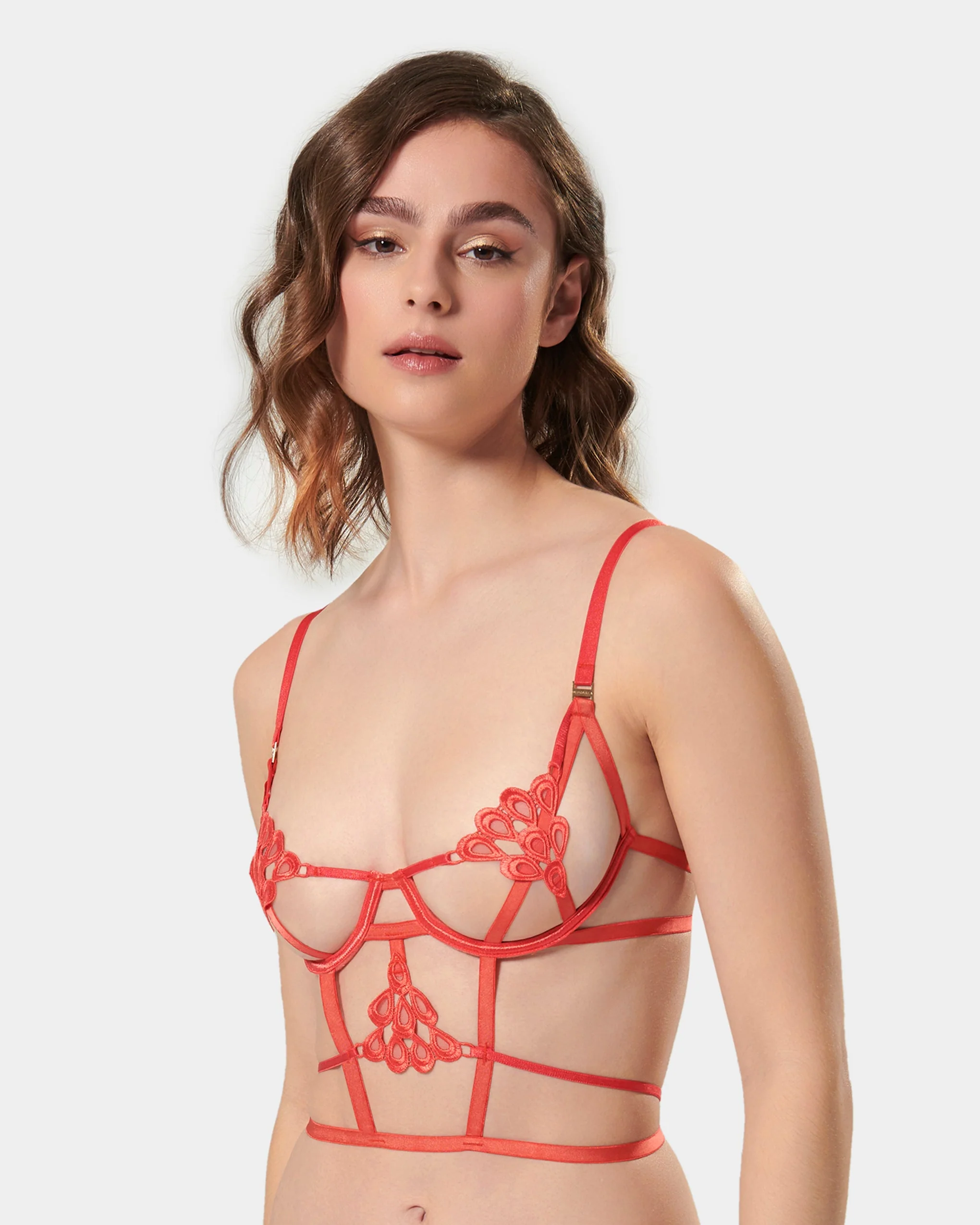 Aria Reggiseno Rosso Chiaro - Image 7