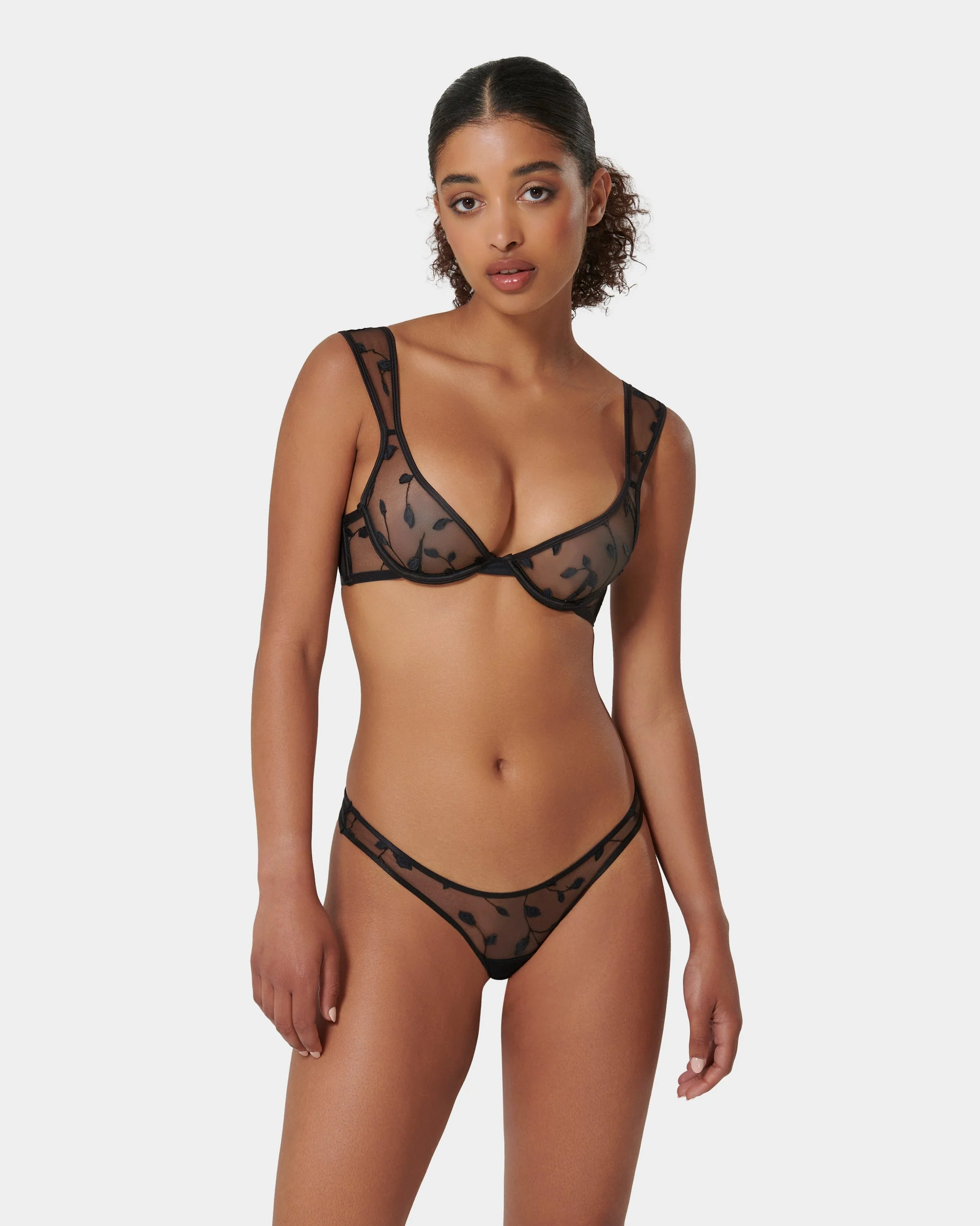 Billie Reggiseno con Ferretto Nero - Image 2