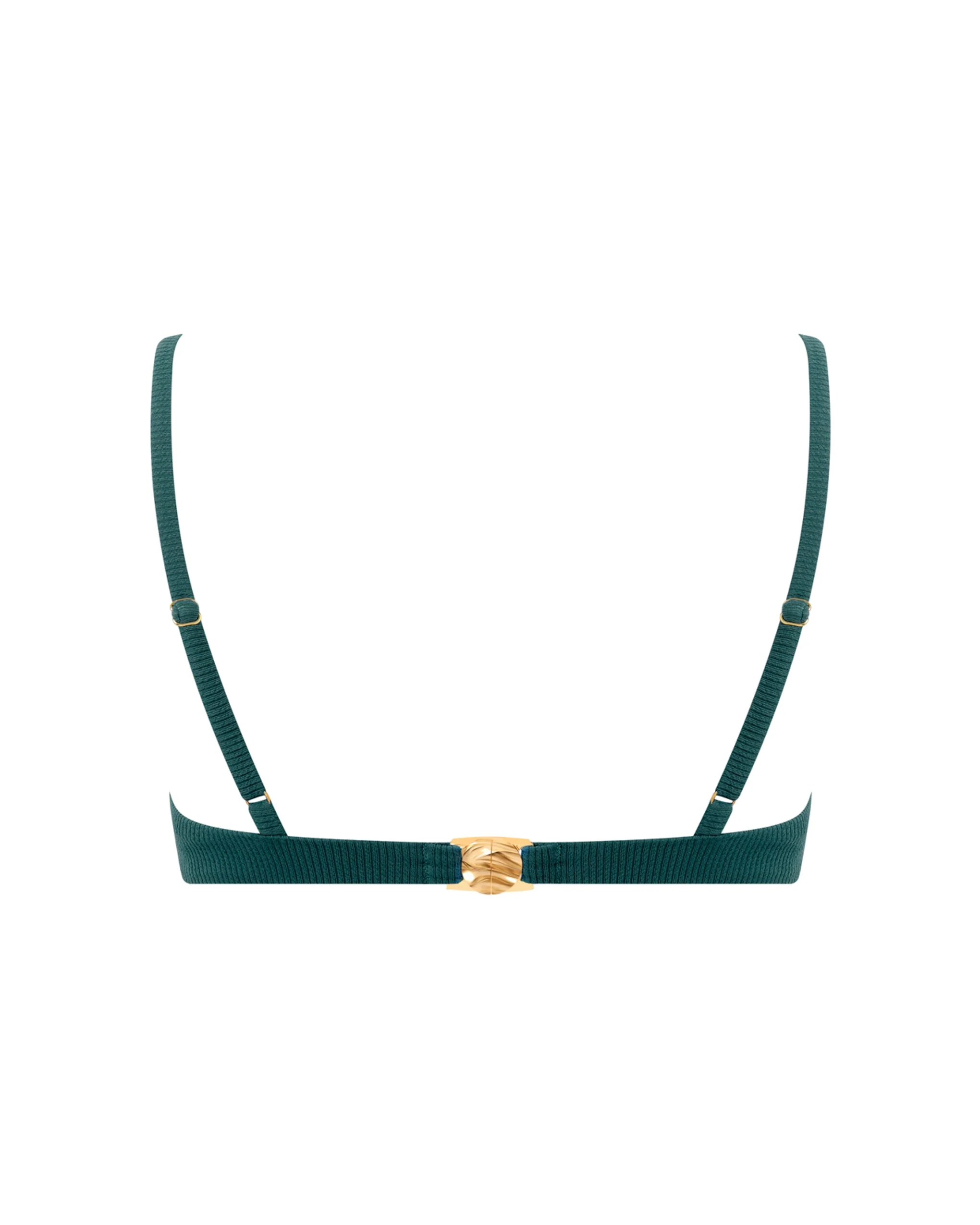 Caspian Bikini Top con Ferretto Verde Petrolio - Image 6