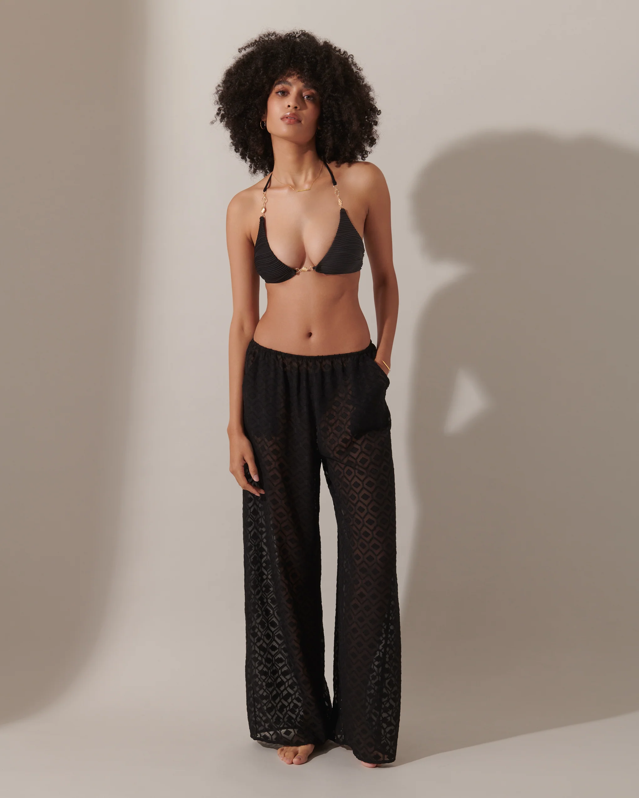 Cassat Set Top e Pantaloni Nero - Image 10