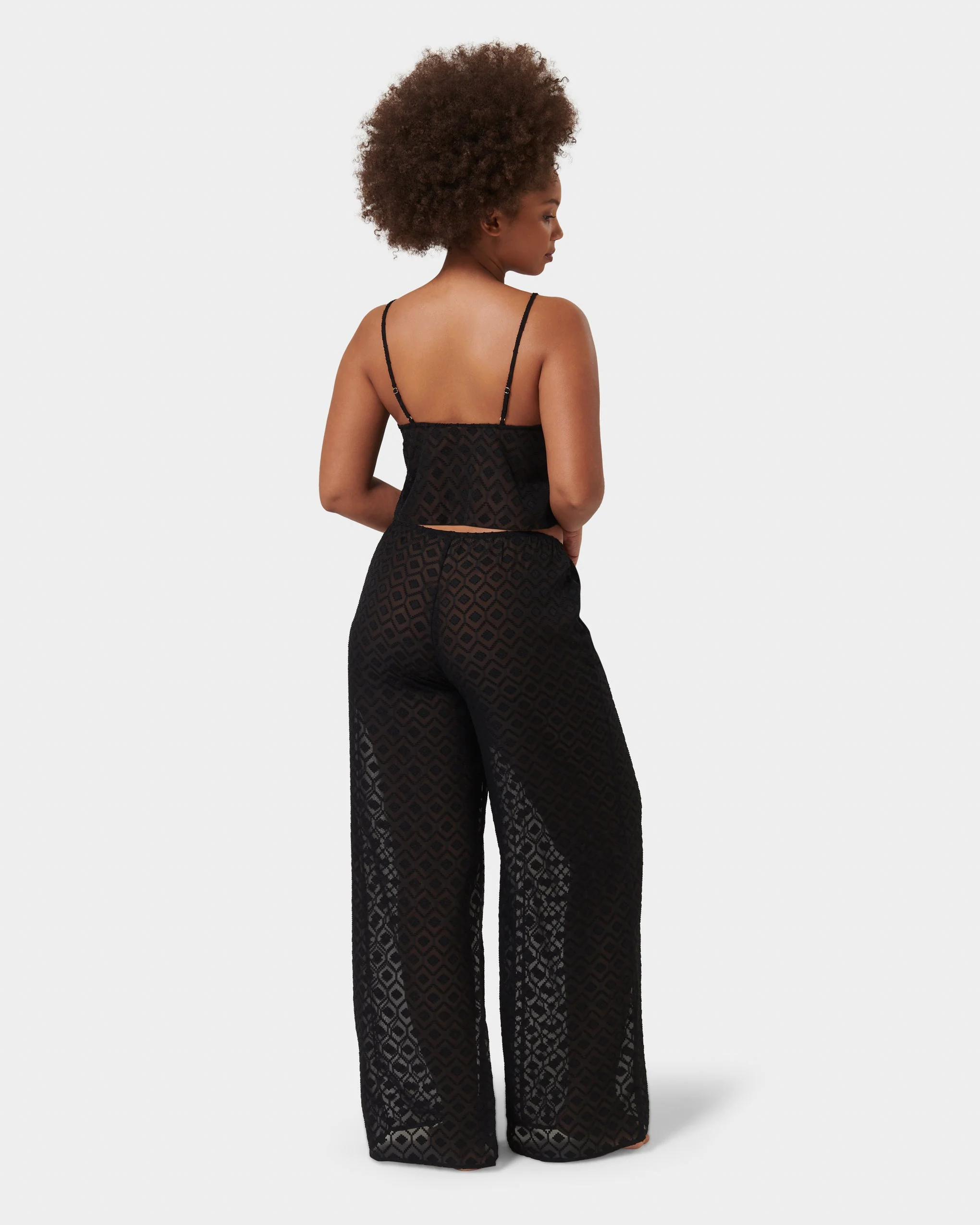 Cassat Set Top e Pantaloni Nero - Image 9