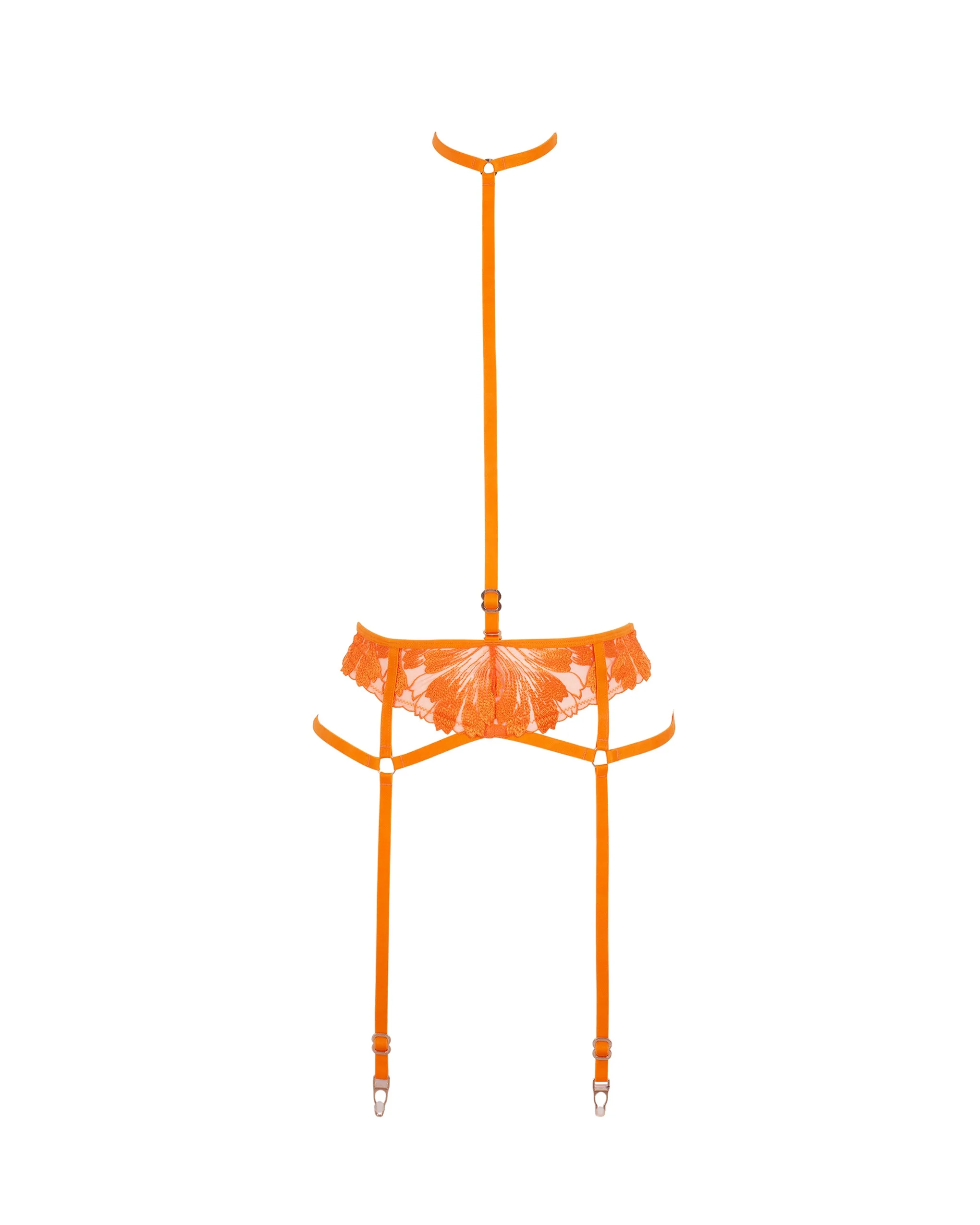 Colette Harness con Reggicalze Arancione - Image 5
