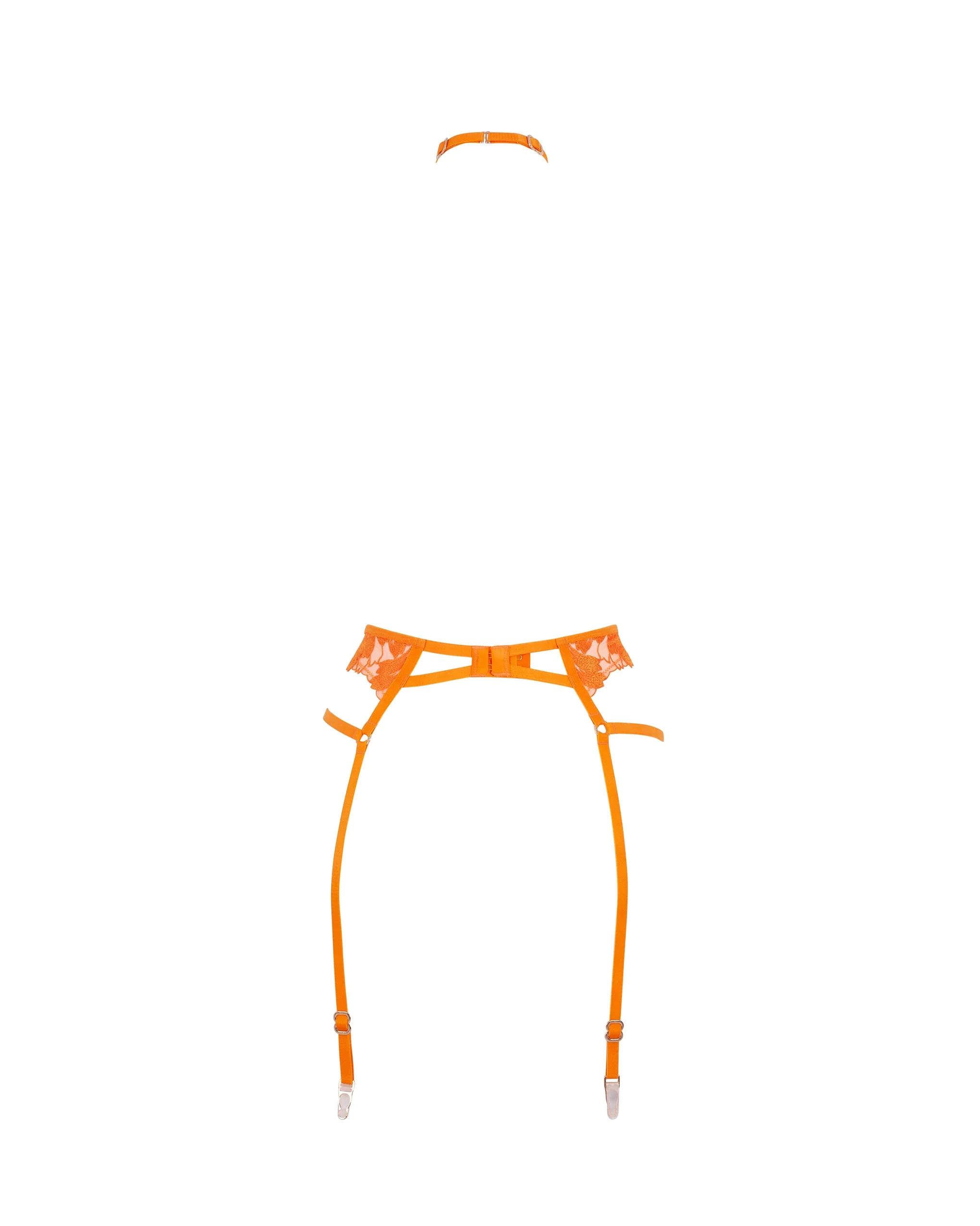 Colette Harness con Reggicalze Arancione - Image 6