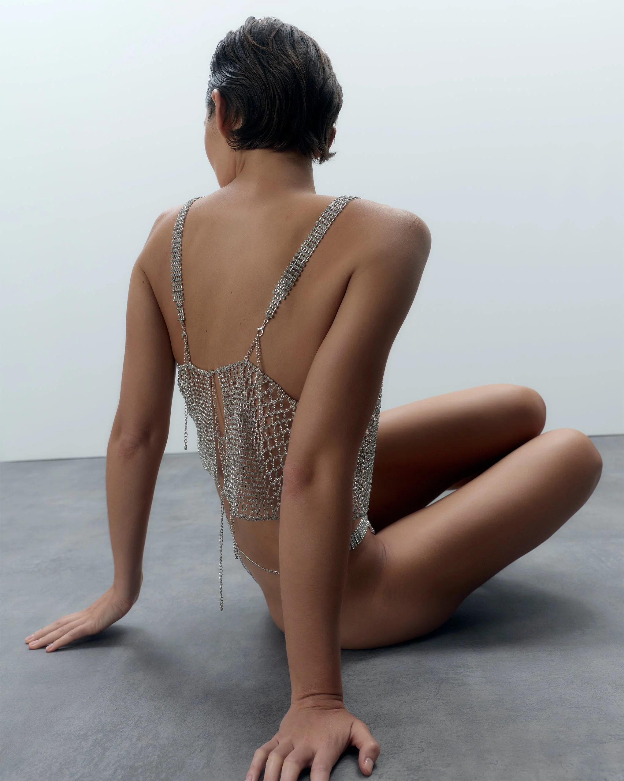 Elsa Top Gemme Argento - Image 4