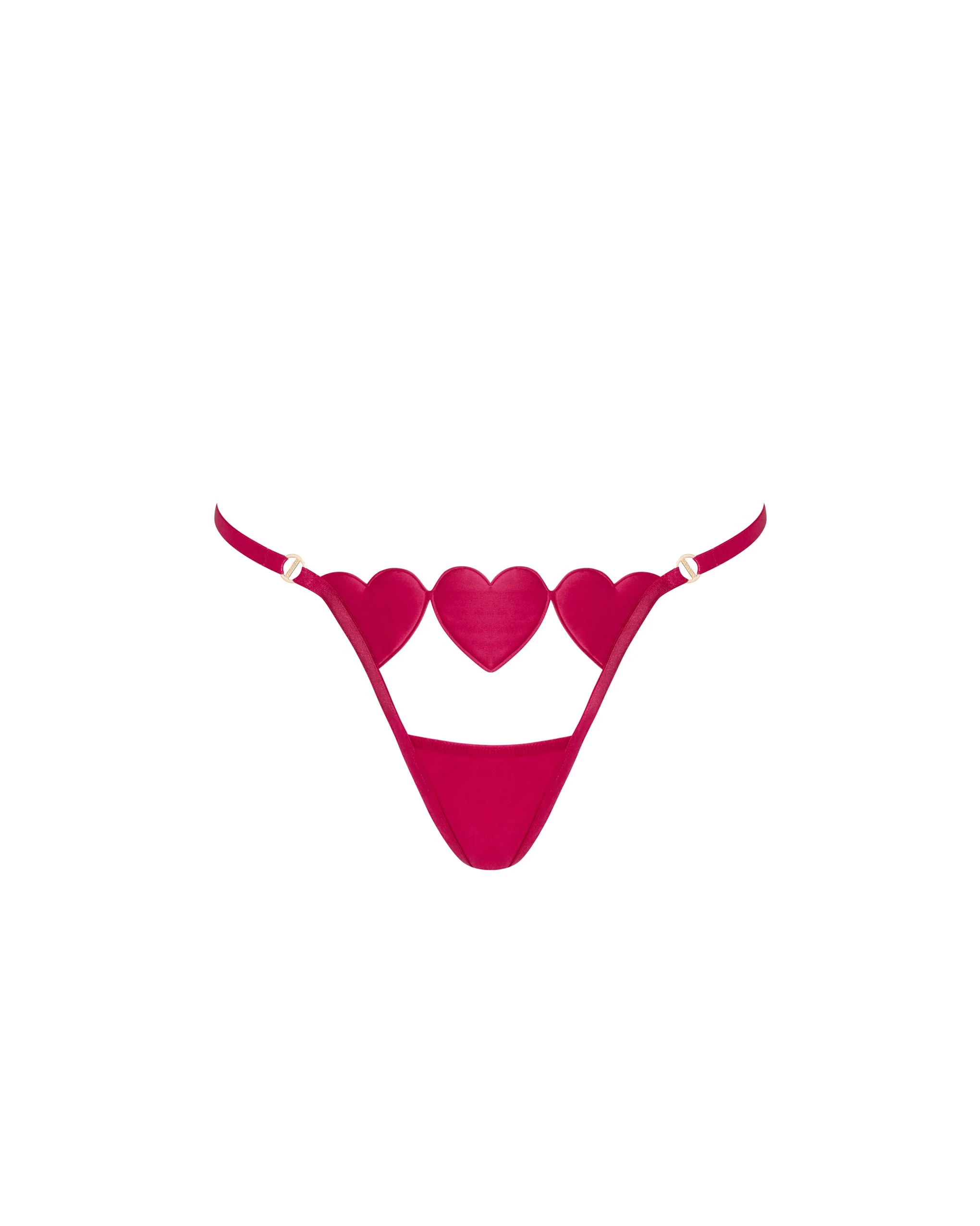 Gia Perizoma Aperto con Cuori Rosa - Image 5