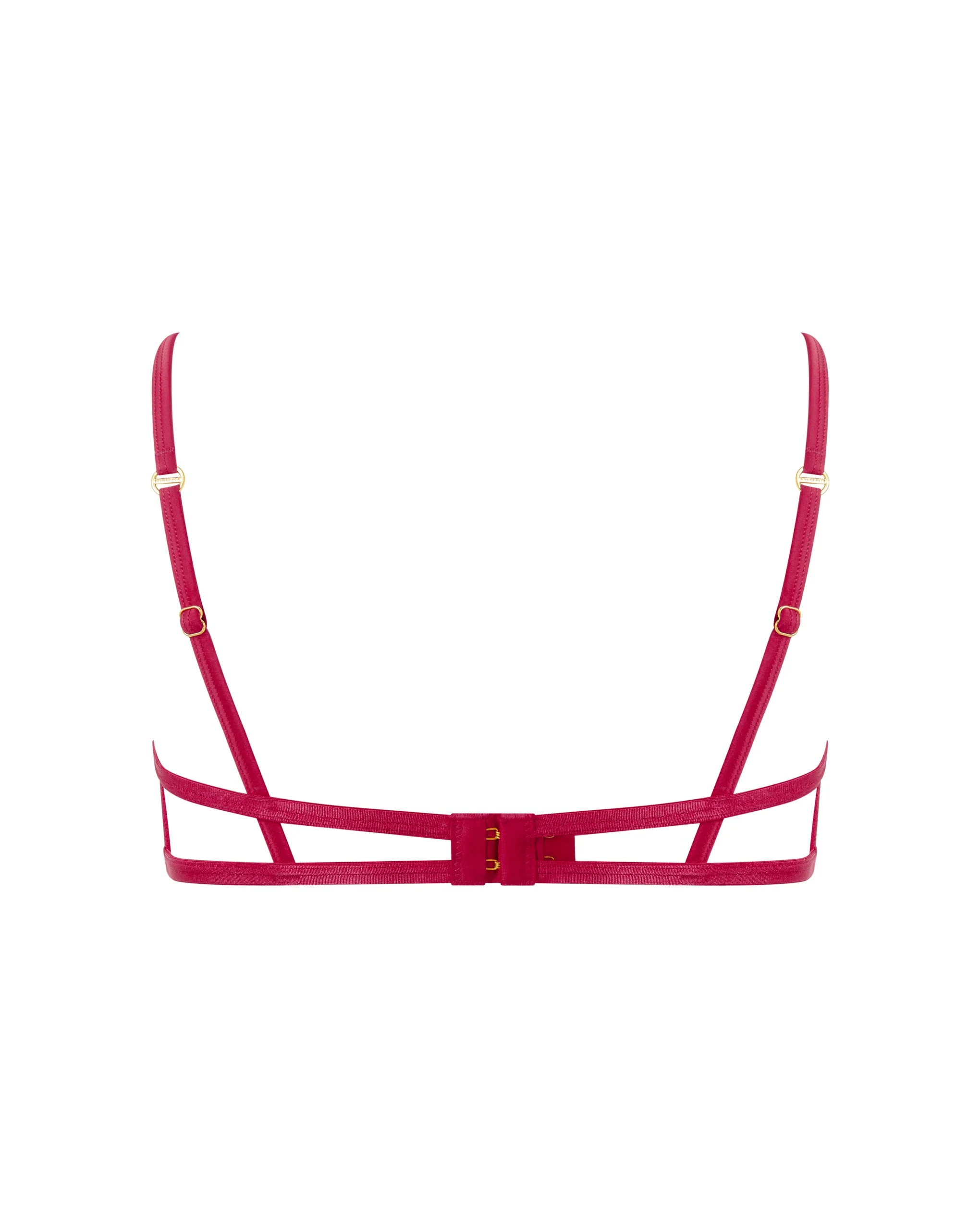 Gia Reggiseno Aperto con Cuori Rosa - Image 6