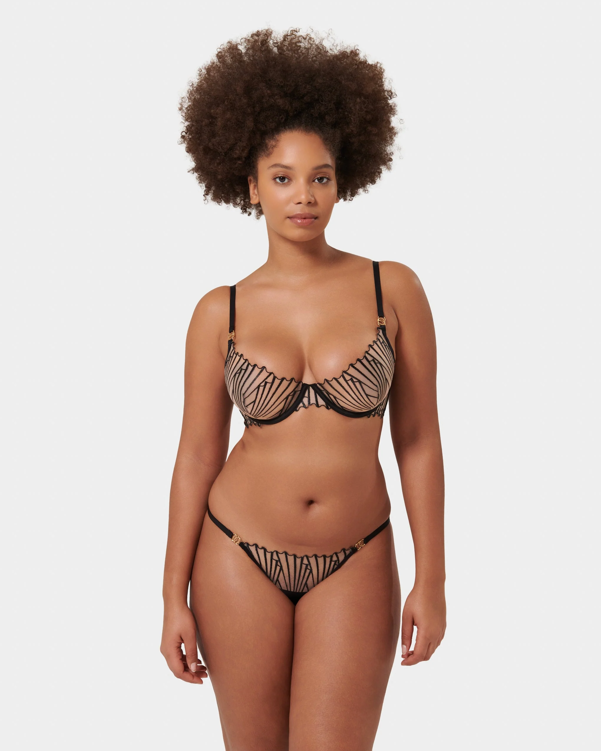 Goya Reggiseno Trasparente/Nero - Image 2