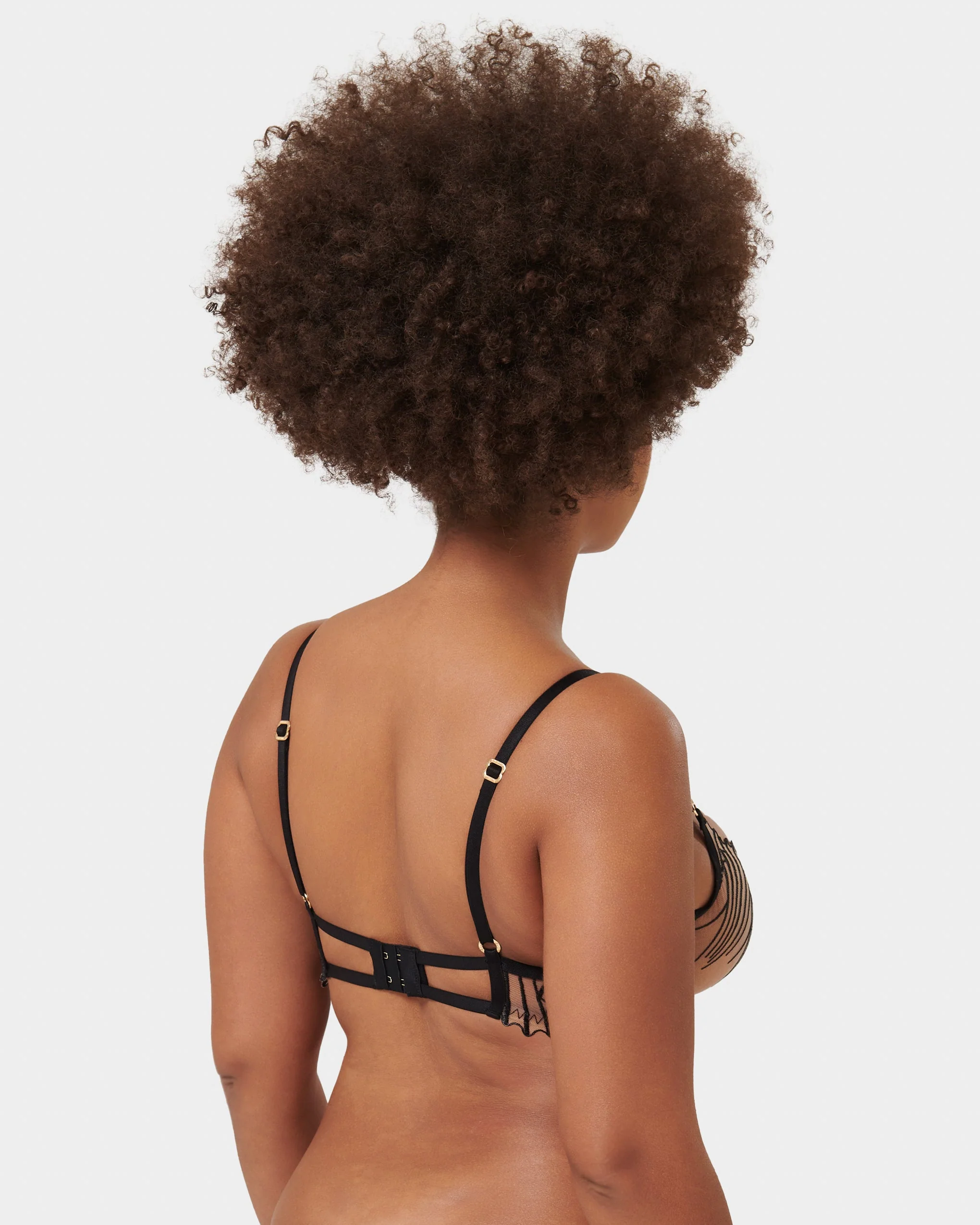 Goya Reggiseno Trasparente/Nero - Image 3