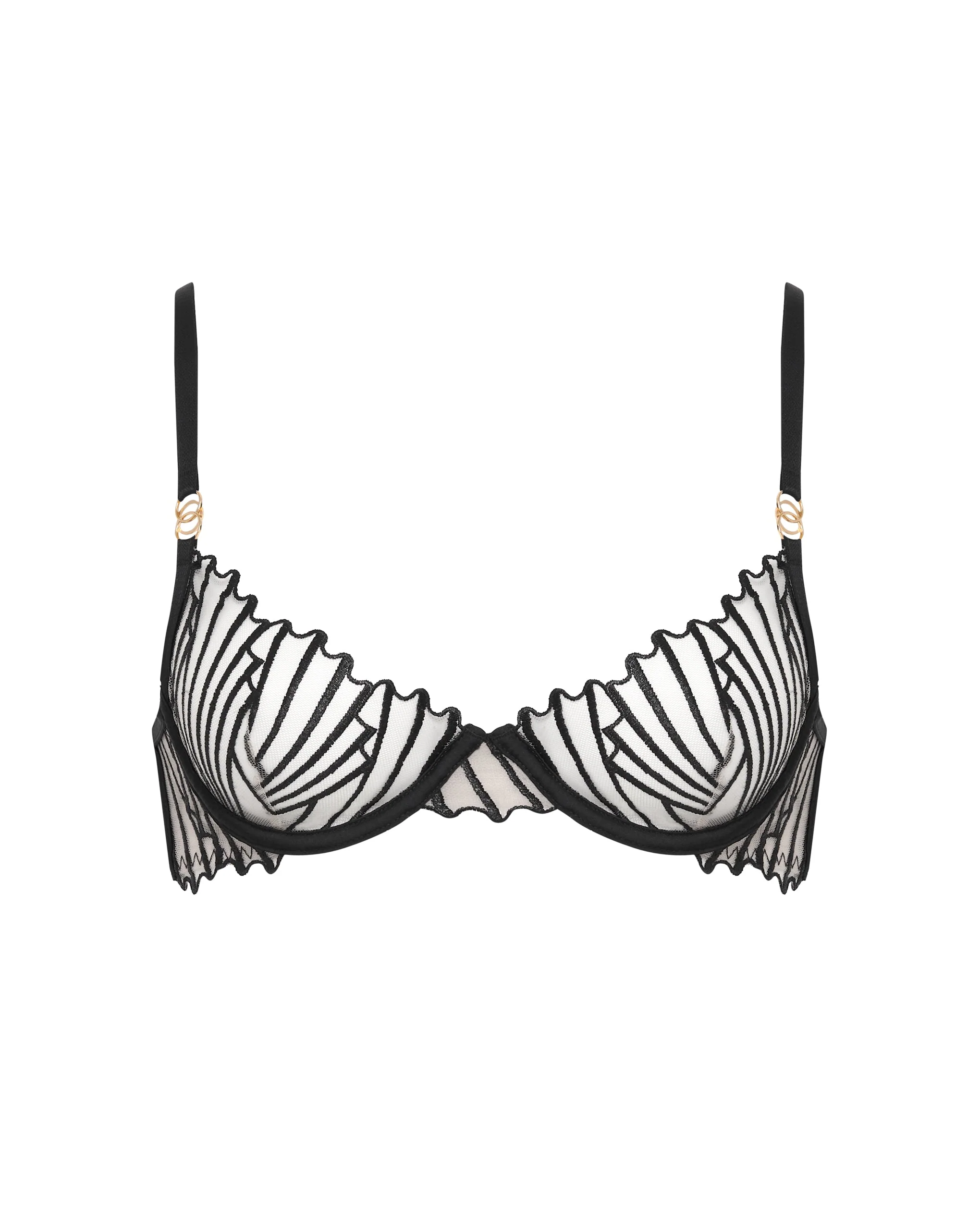Goya Reggiseno Trasparente/Nero - Image 5