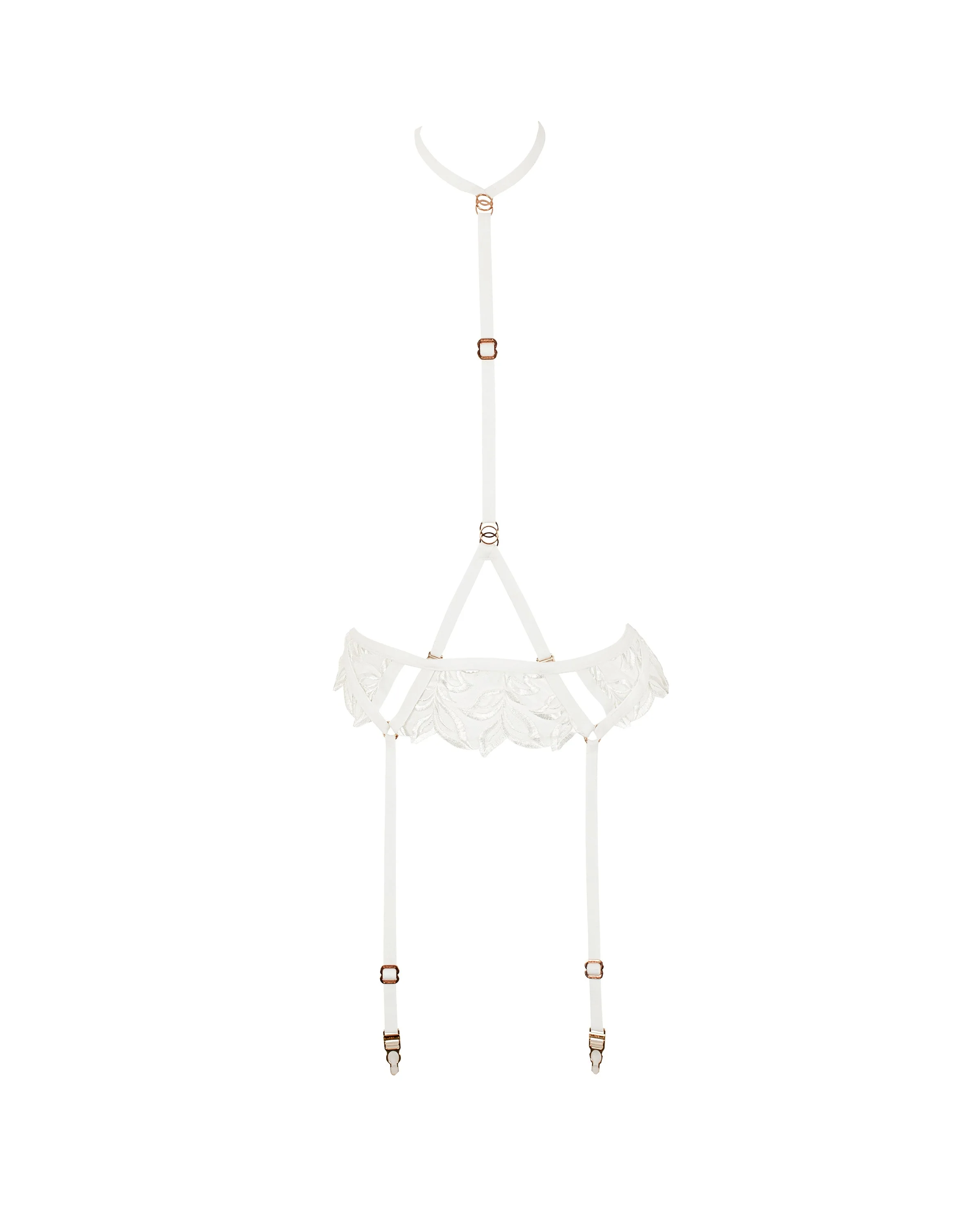 Isadora Harness con Reggicalze Bianco - Image 5