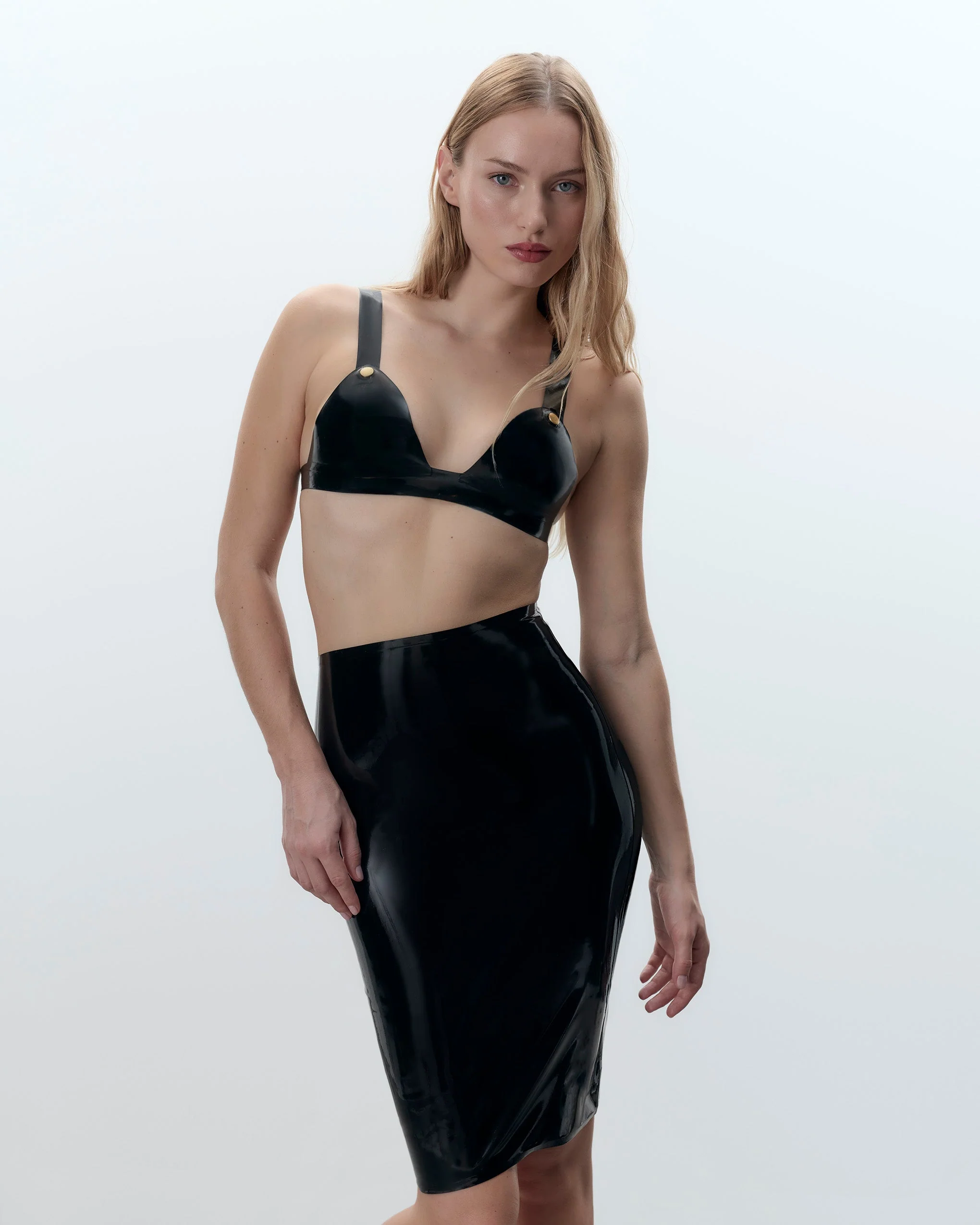 Latex Gonna Nera