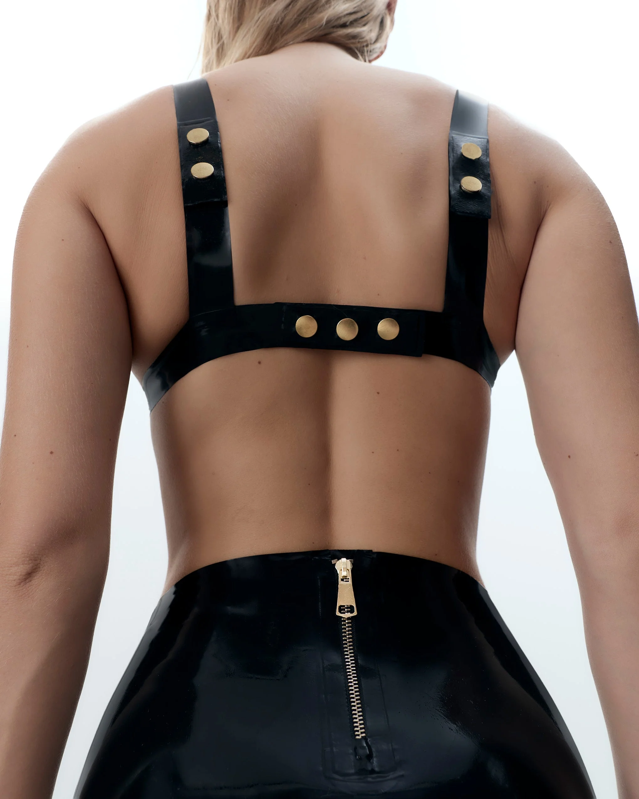 Latex Reggiseno Morbido Nero - Image 3