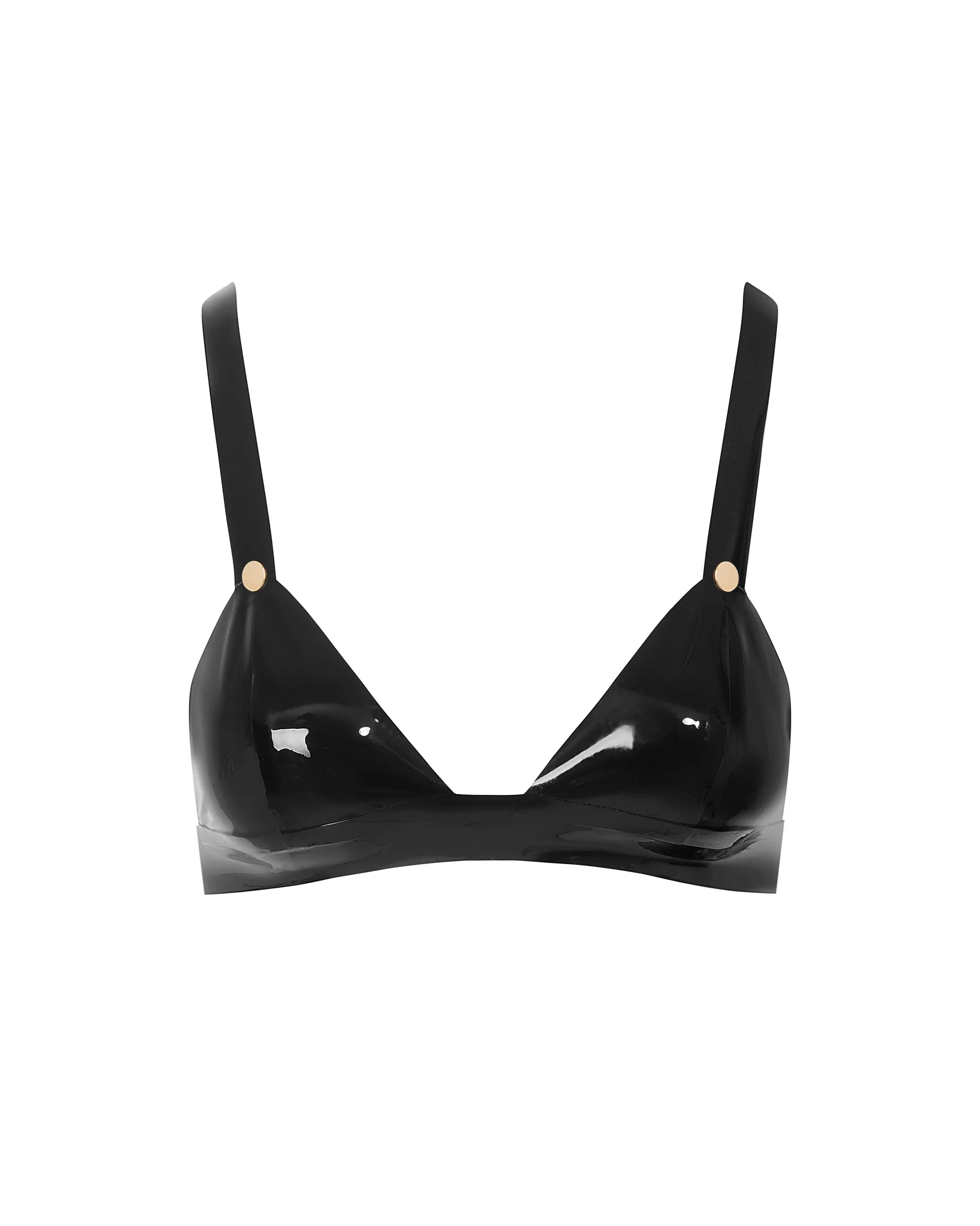 Latex Reggiseno Morbido Nero - Image 5