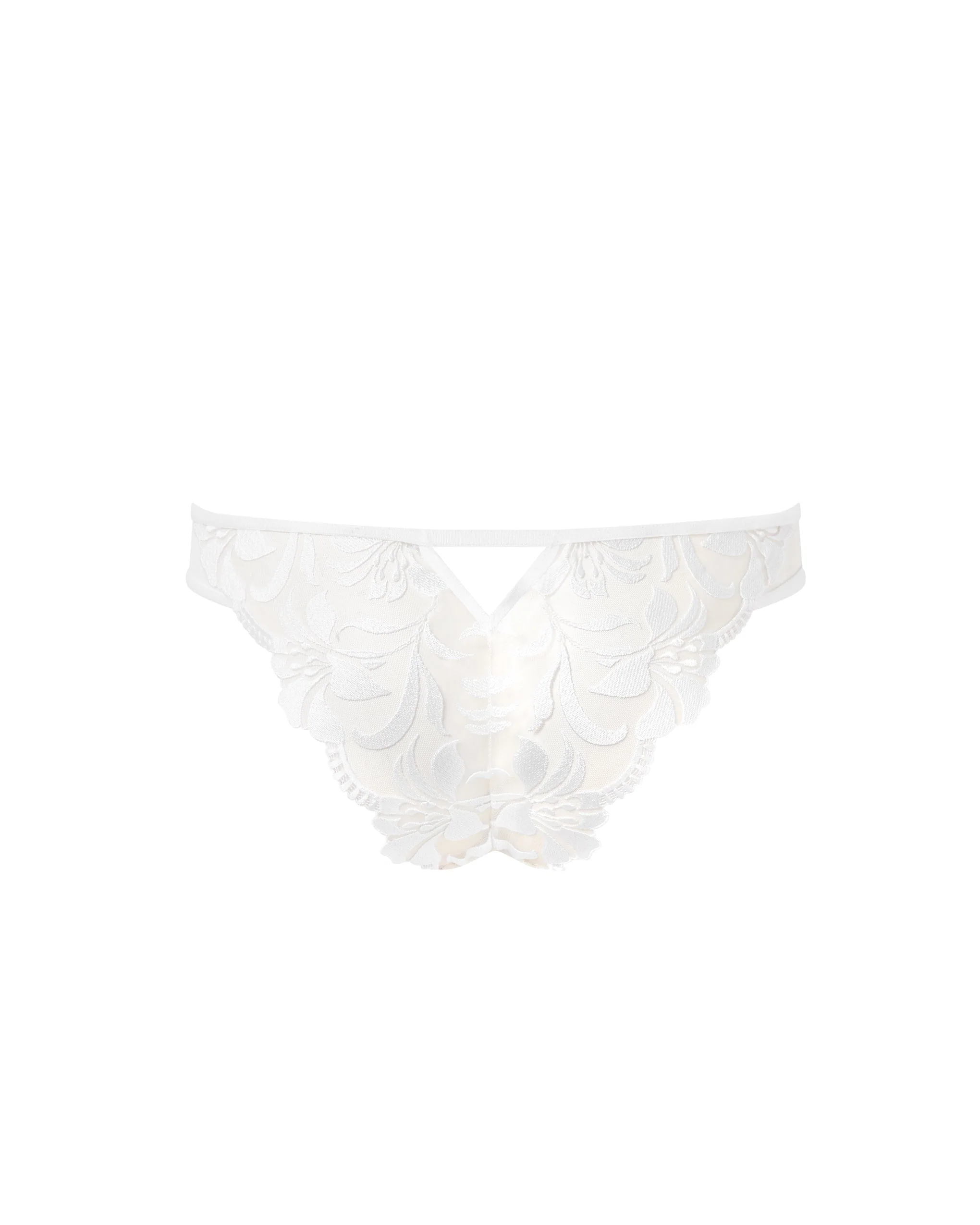 Leonora Slip Bianco/Trasparente - Image 6
