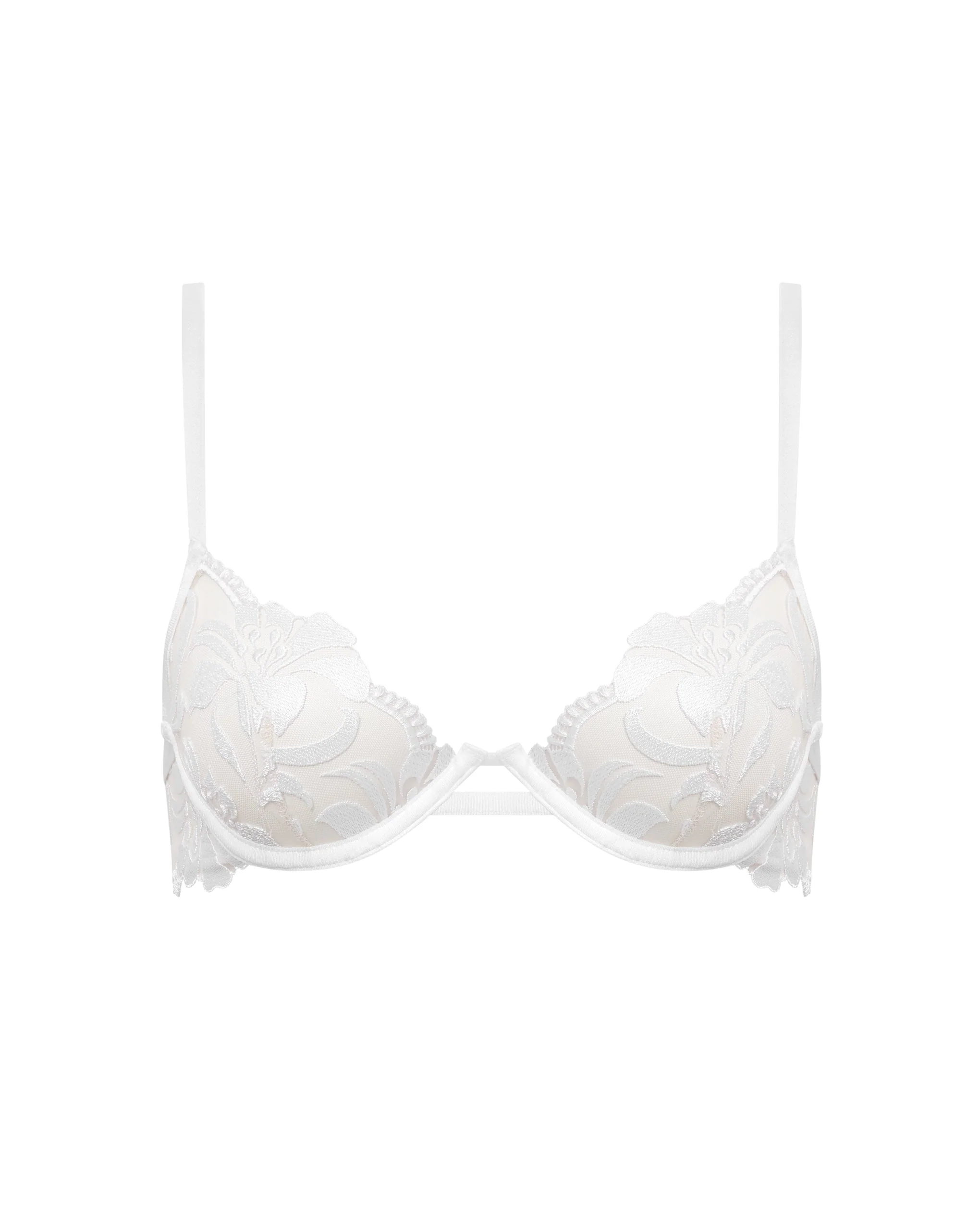 Leonora Reggiseno con Ferretto Bianco/Trasparente - Image 5