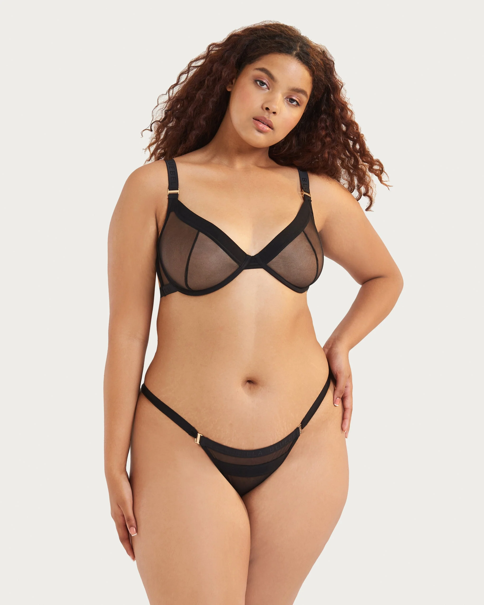 Lilia Slip in Mesh - Image 9