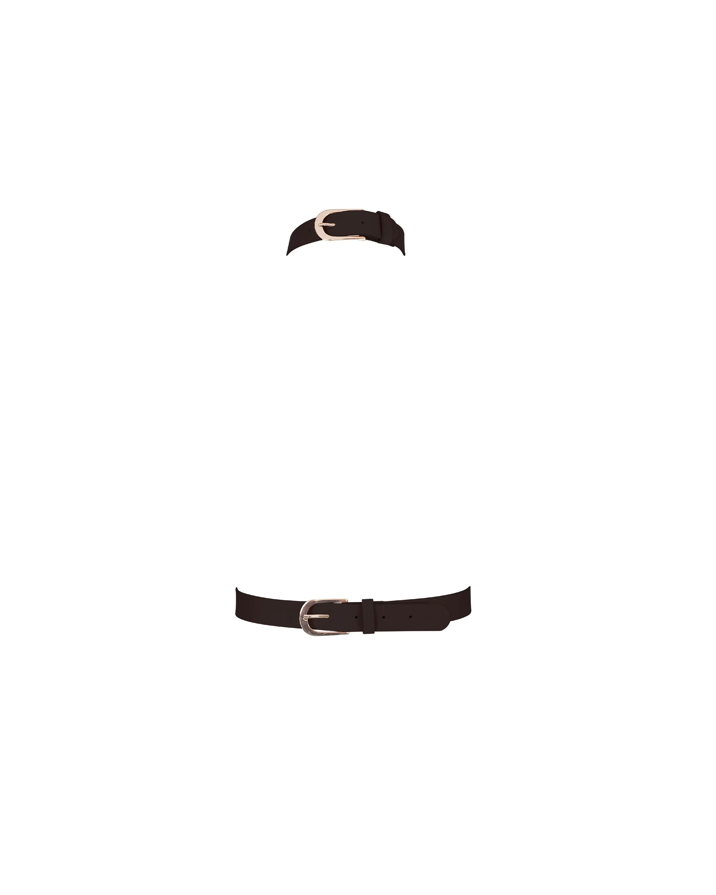 Lotus Harness In Ecopelle Nera/Oro - Image 6