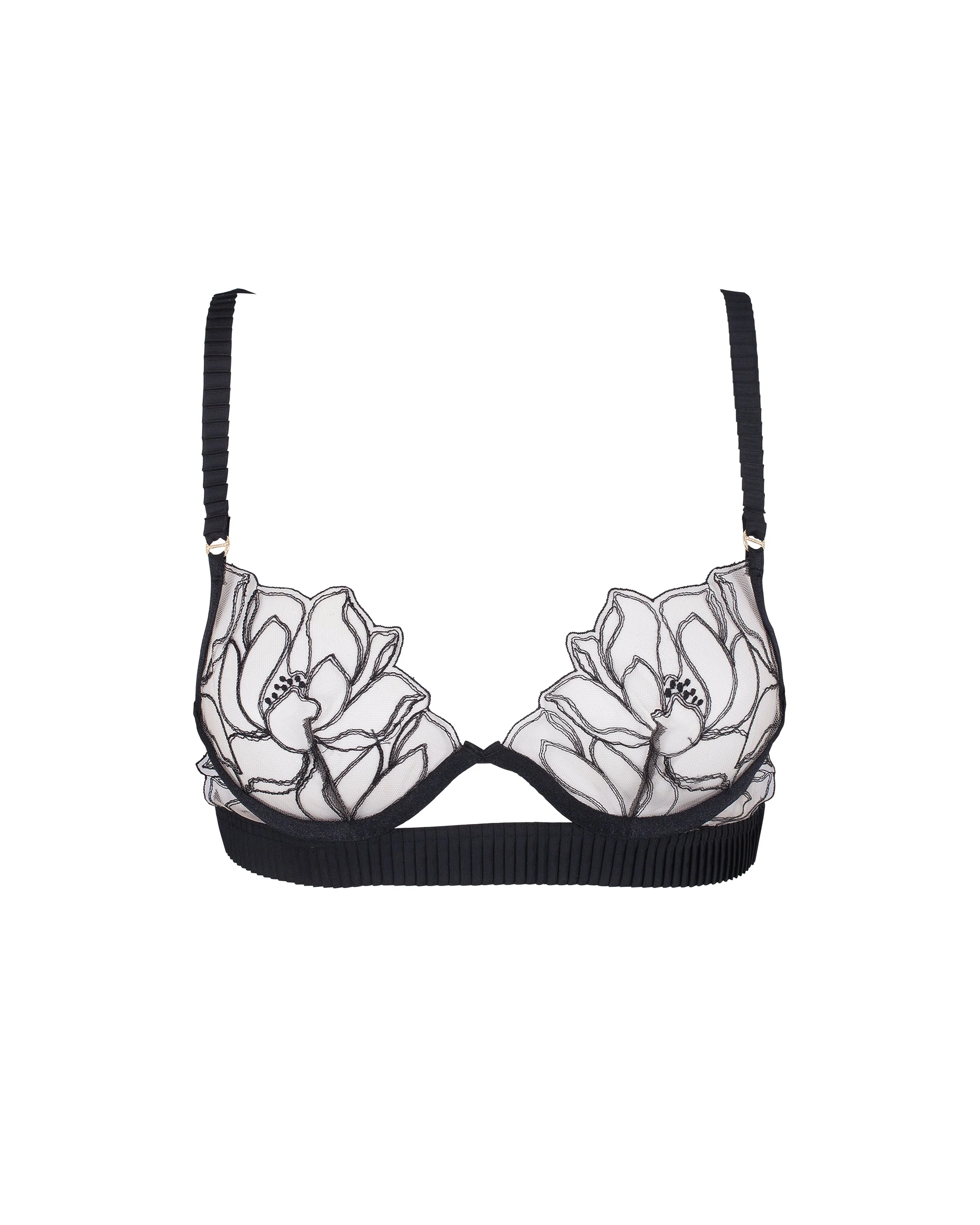 Maia Reggiseno Trasparente/Nero - Image 5