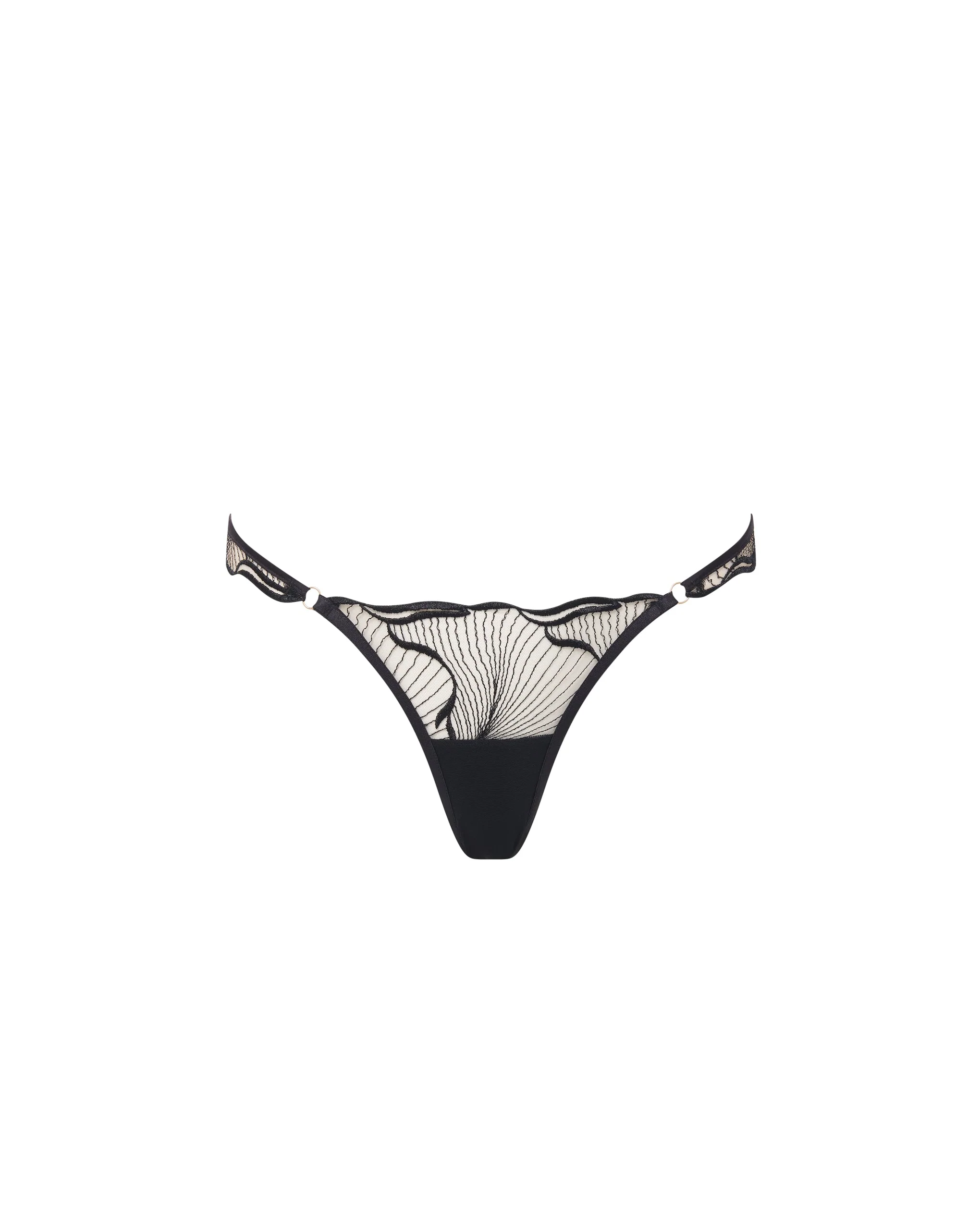 Marabel Slip Nero/Trasparente - Image 5