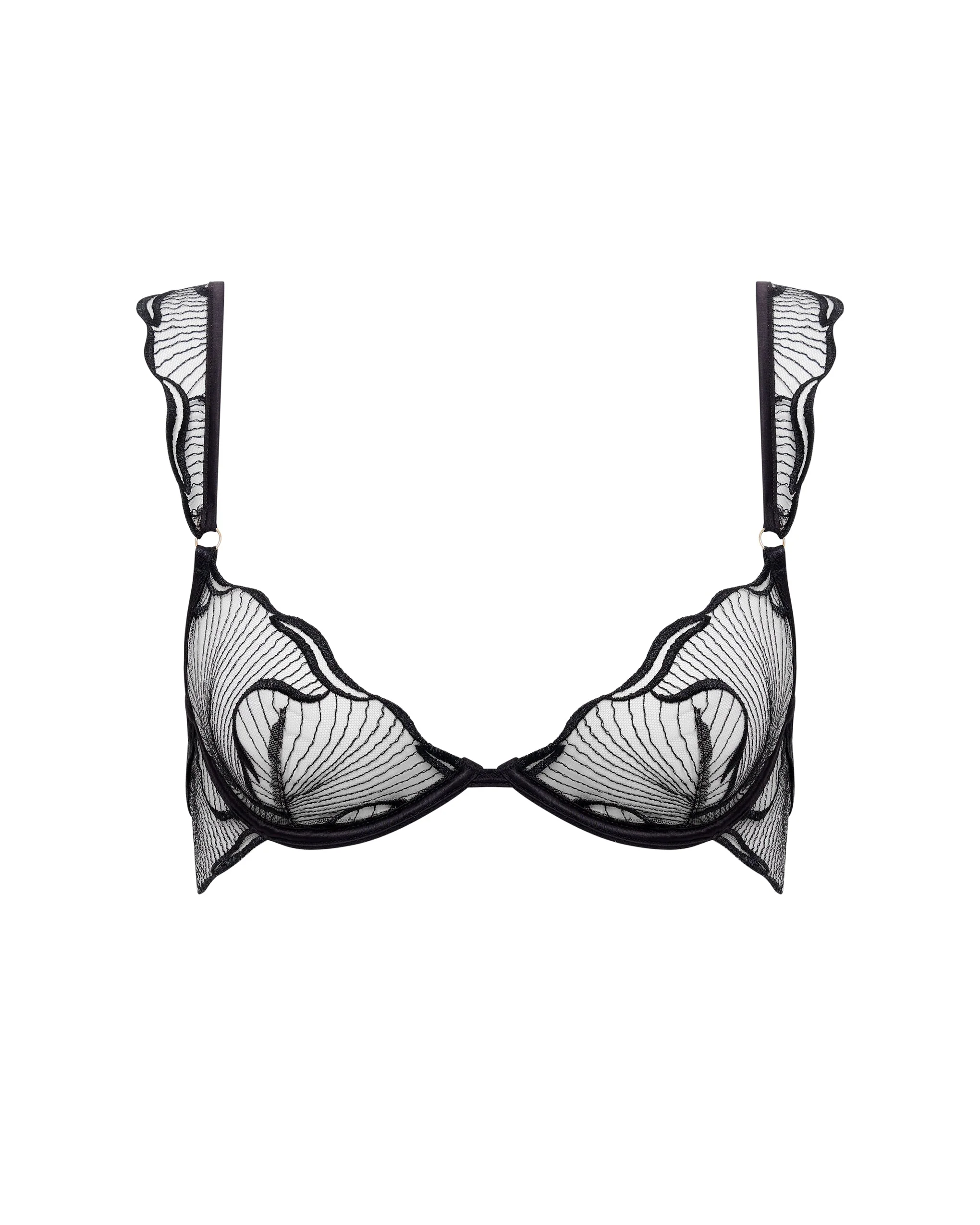 Marabel Reggiseno con Ferretto Nero/Trasparente - Image 5