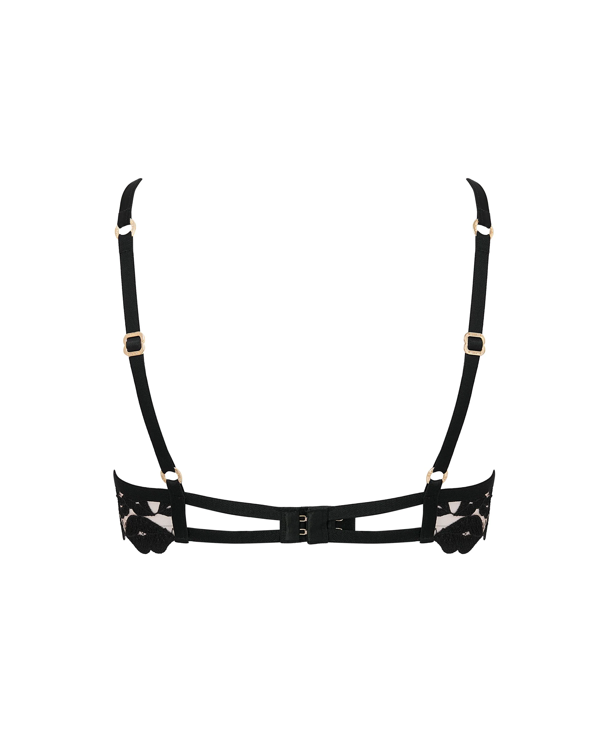 Marian Reggiseno Ricamato Nero - Image 6