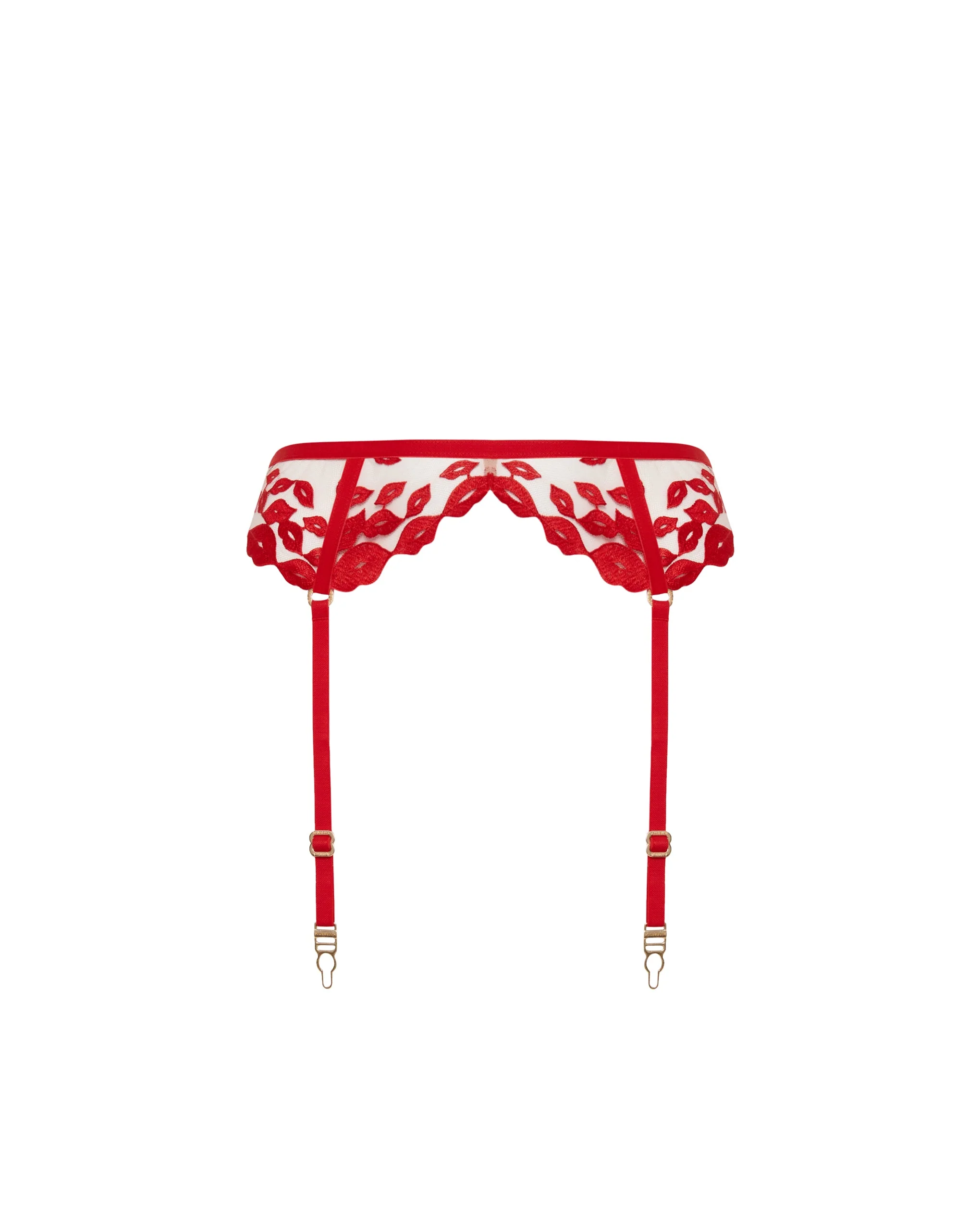 Marian Reggicalze Rosso/Trasparente - Image 5