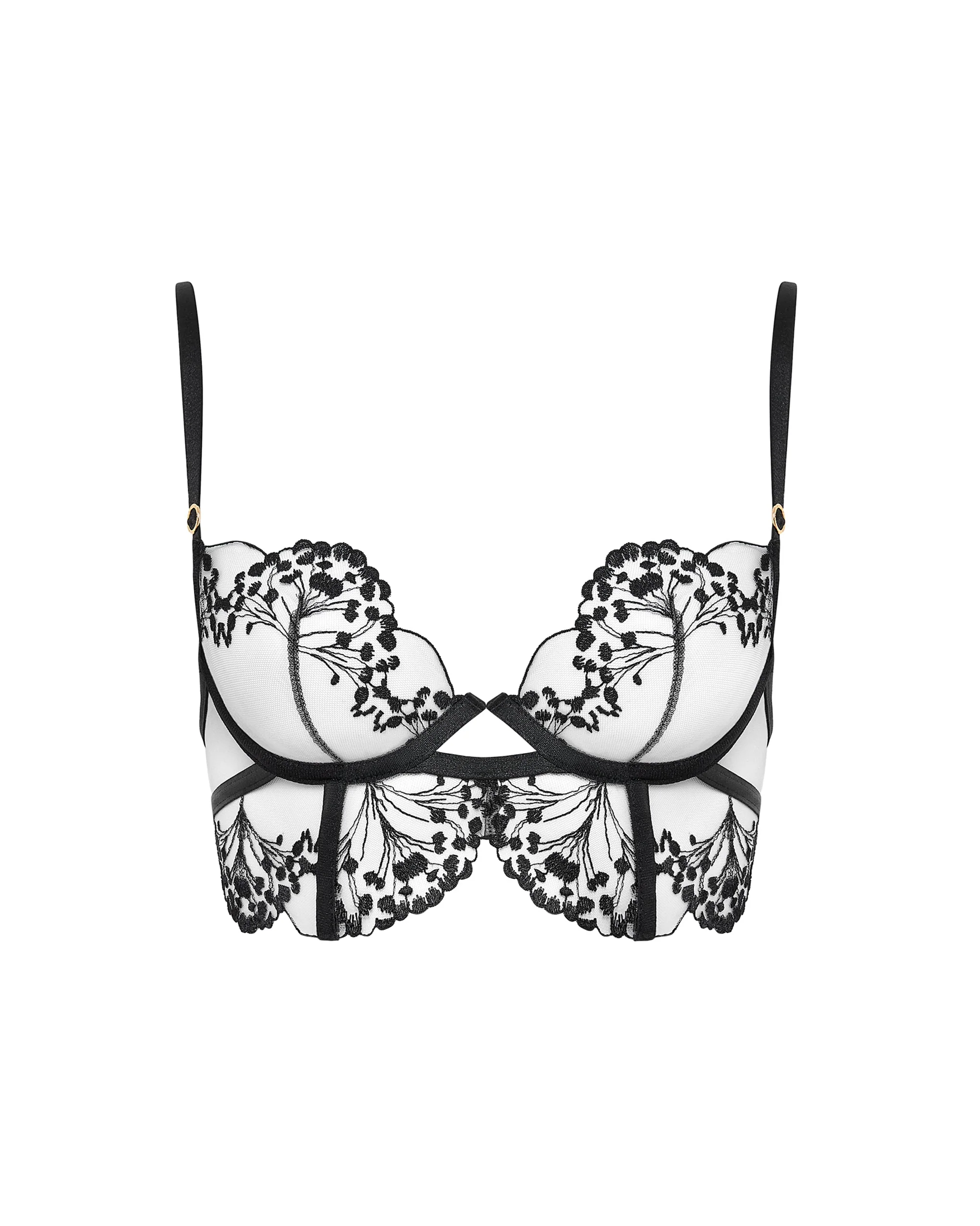 Marisa Reggiseno Nero / Trasparente - Image 5