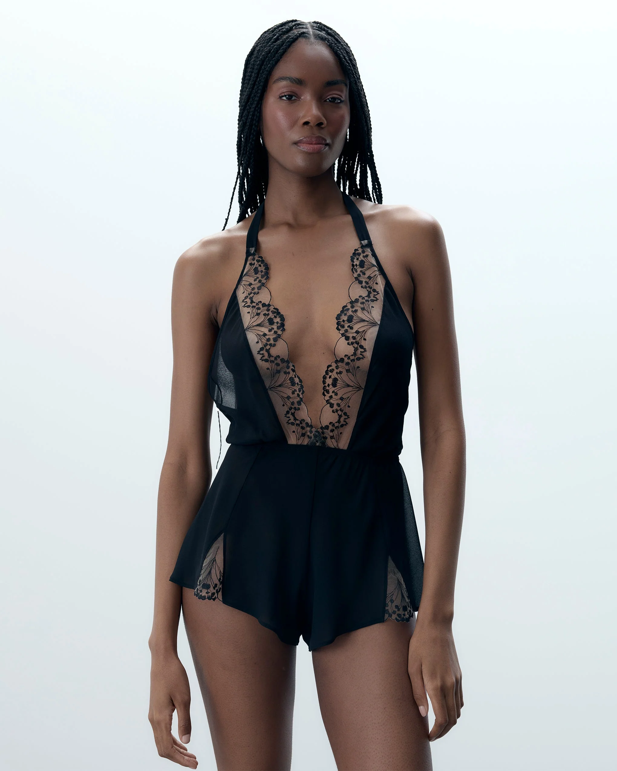 Marisa Tutina in Chiffon Nera/Trasparente - Image 4
