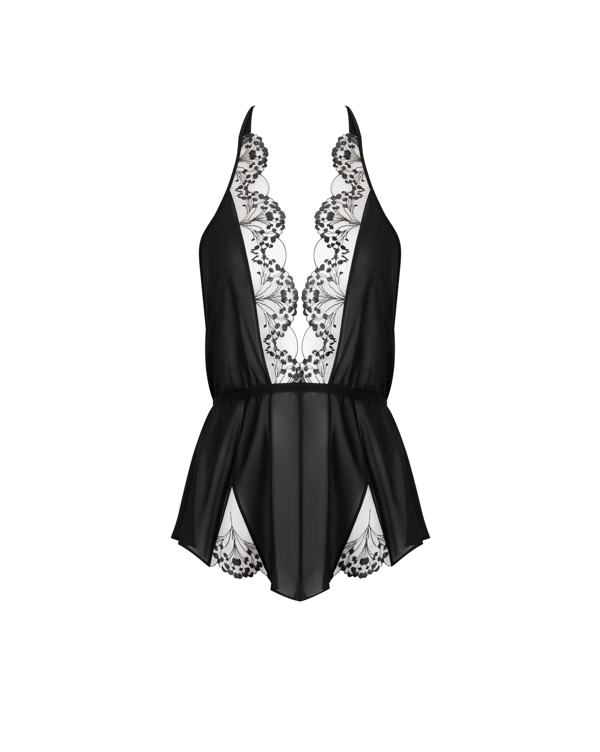 Marisa Tutina in Chiffon Nera/Trasparente - Image 5