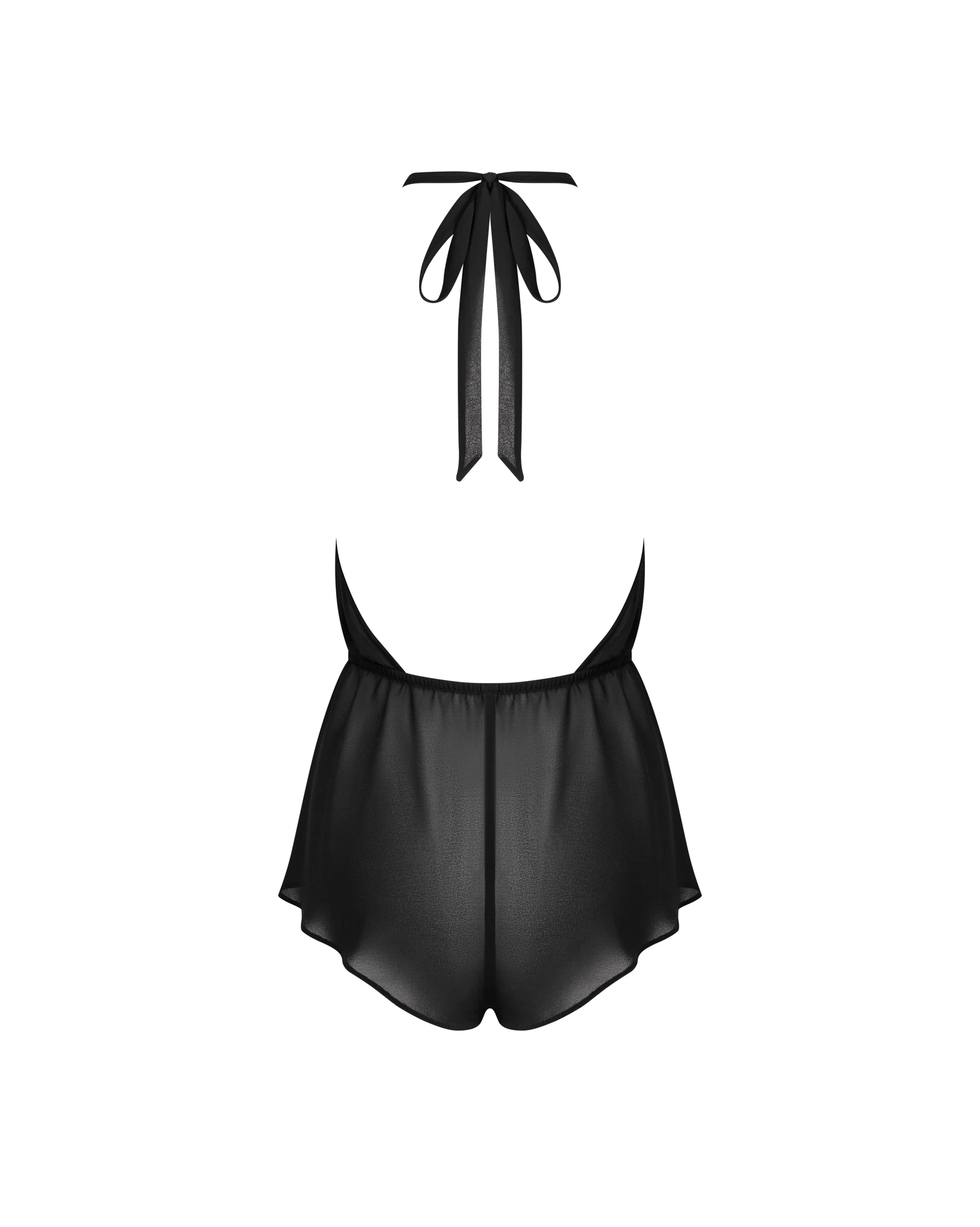 Marisa Tutina in Chiffon Nera/Trasparente - Image 6