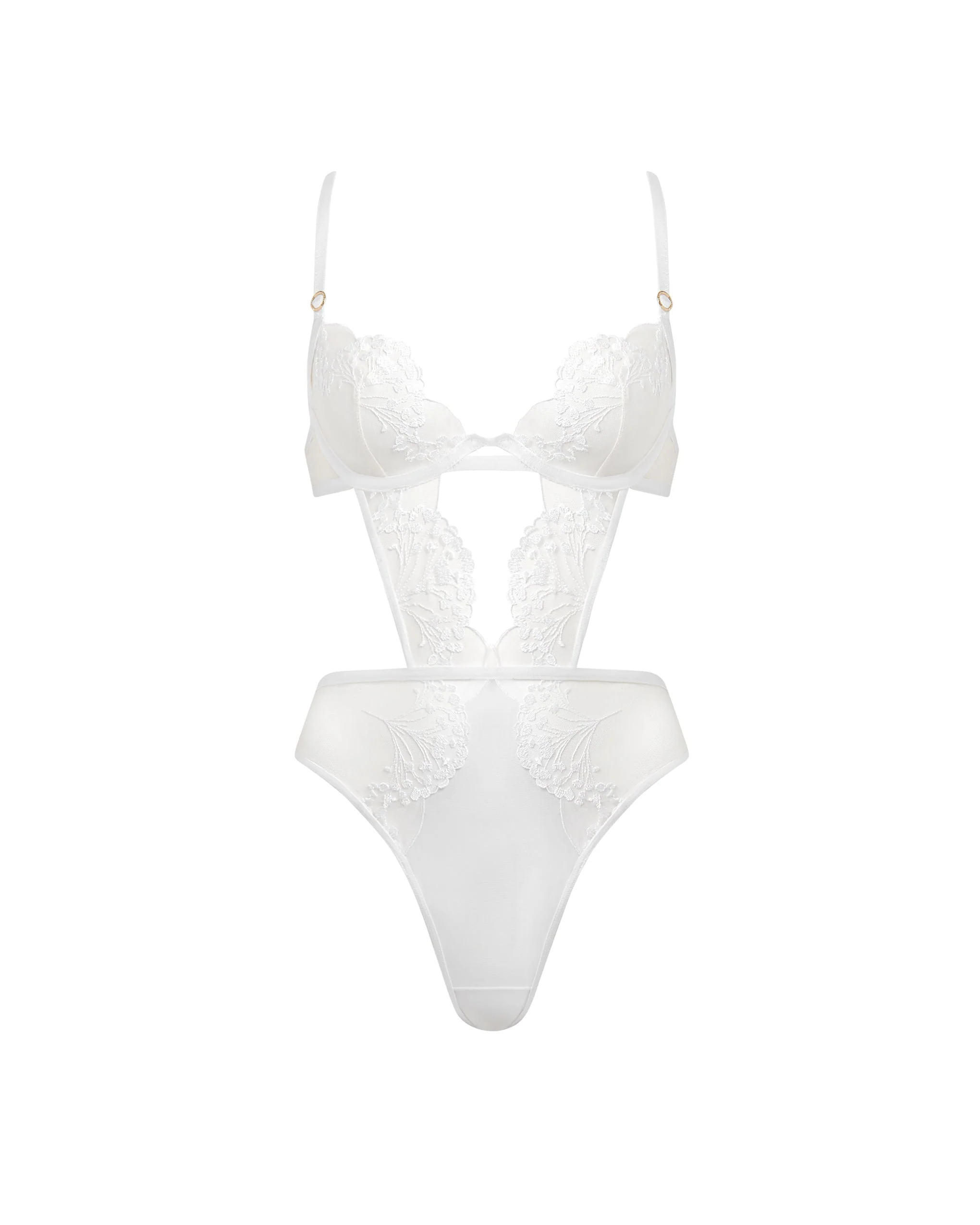 Marisa Body con Ferretto Bianco/Trasparente - Image 5