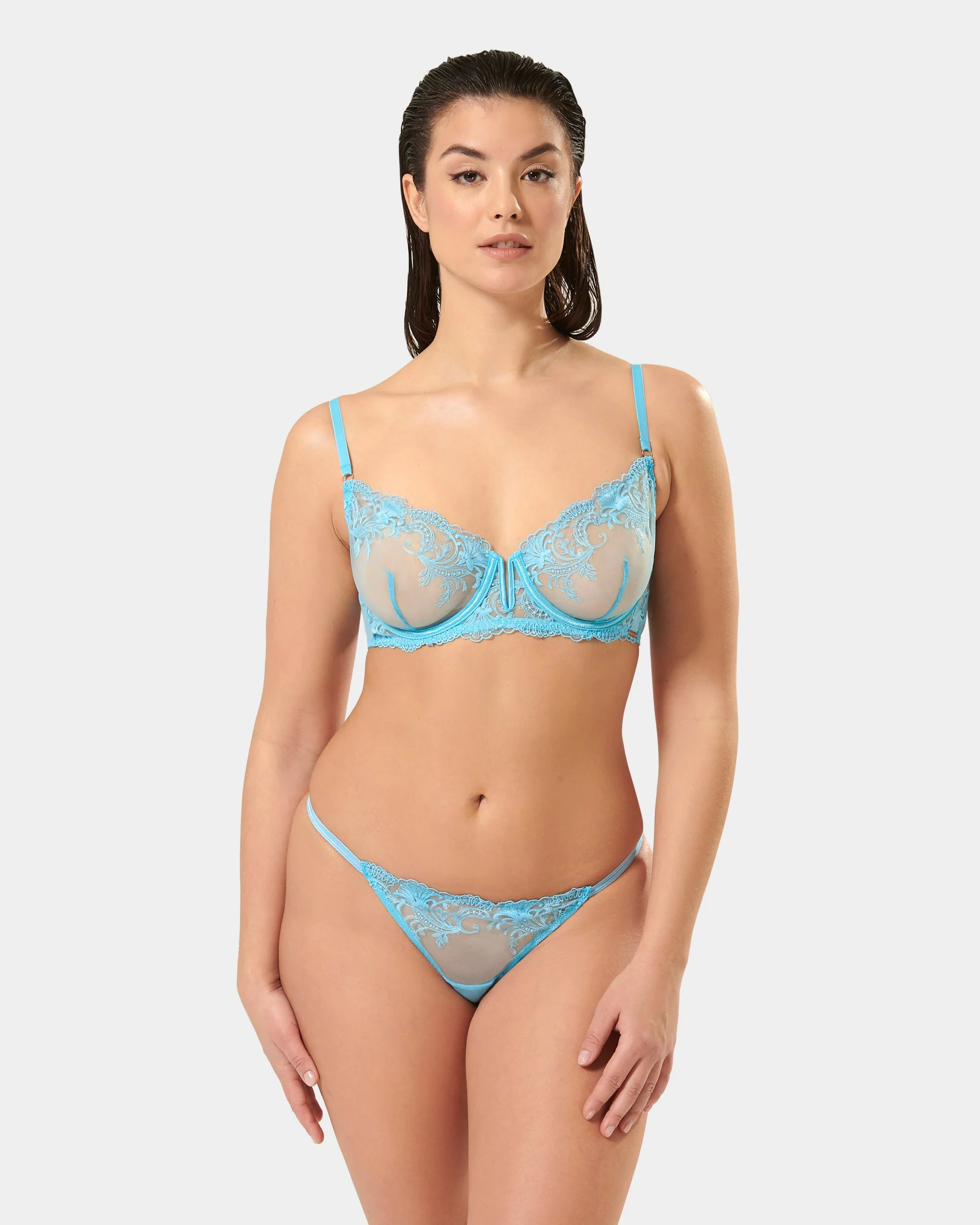 Marseille Reggiseno Blu Topazio - Image 2