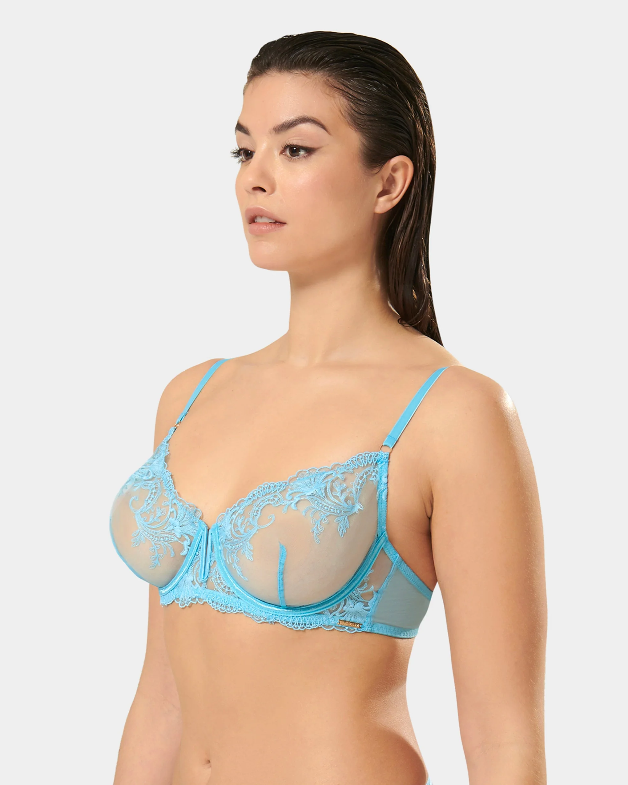 Marseille Reggiseno Blu Topazio - Image 7