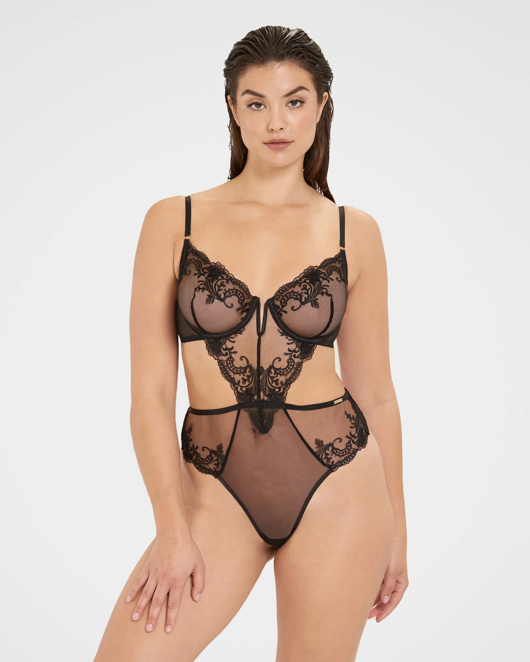 Marseille Body con Ferretto Nero - Image 7