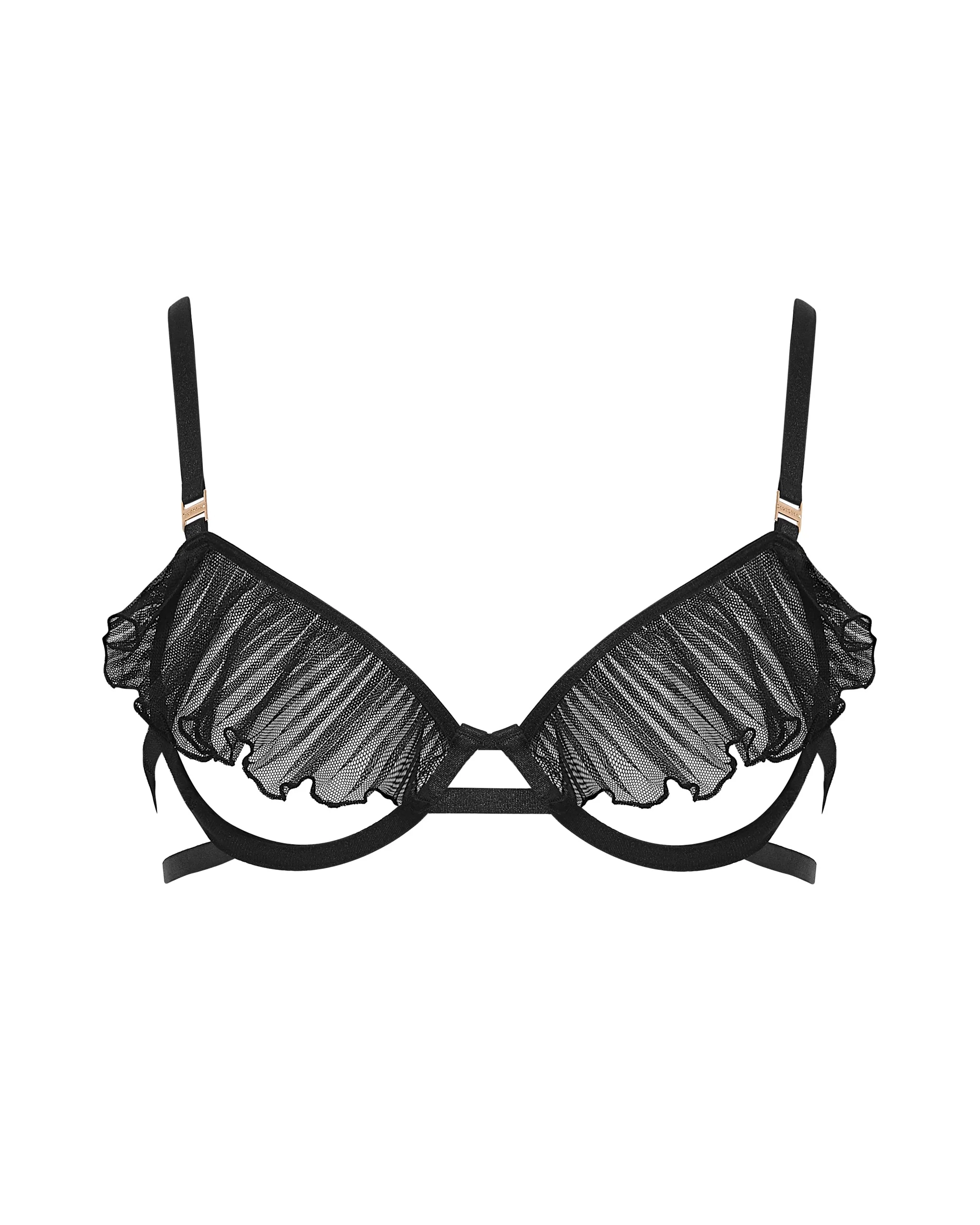 Matisse Reggiseno Nero Semiaperto Con Ferretto - Image 5