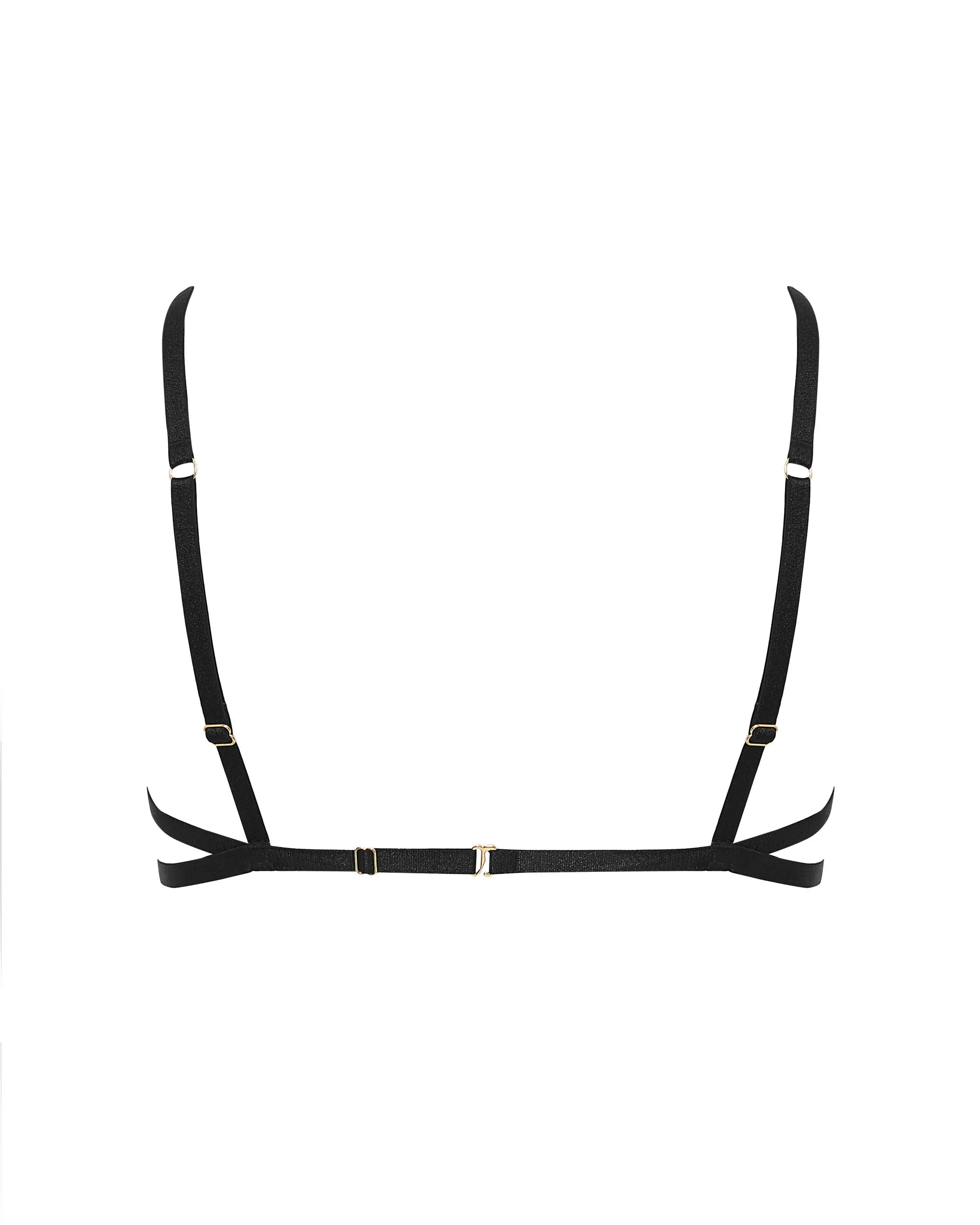 Matisse Reggiseno Nero Semiaperto Con Ferretto - Image 6
