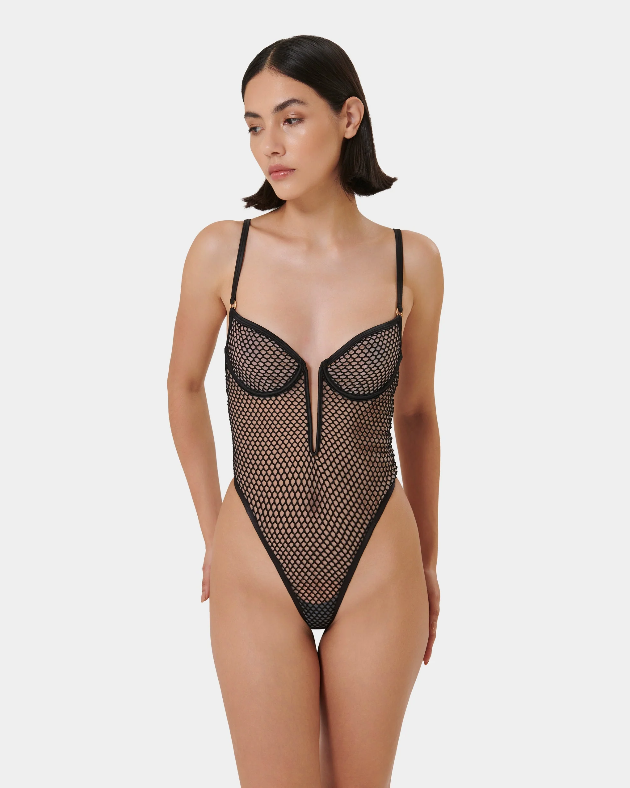Mina Body con Ferretto Nero