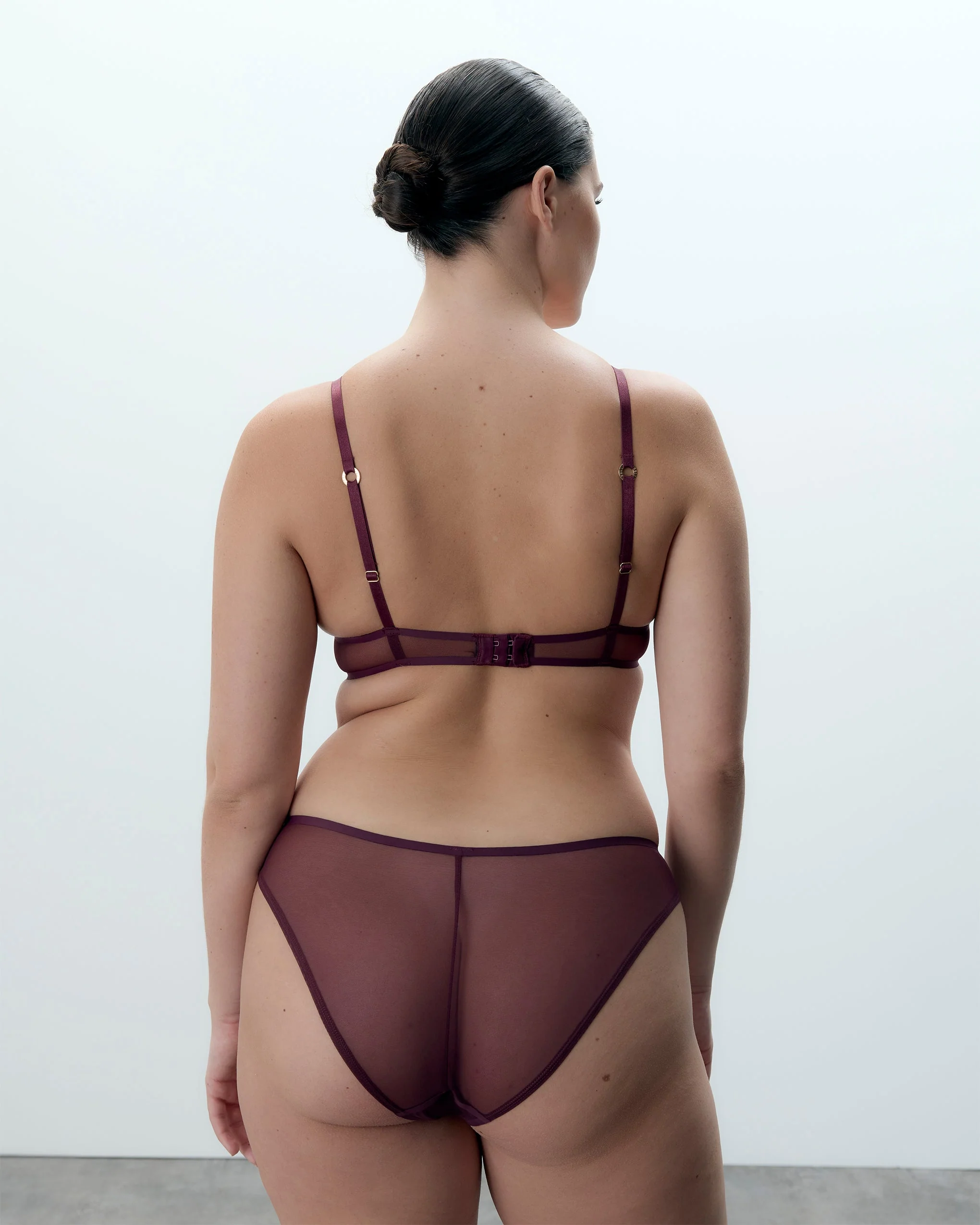 Naomi Reggiseno in Mesh Ciliegia - Image 8