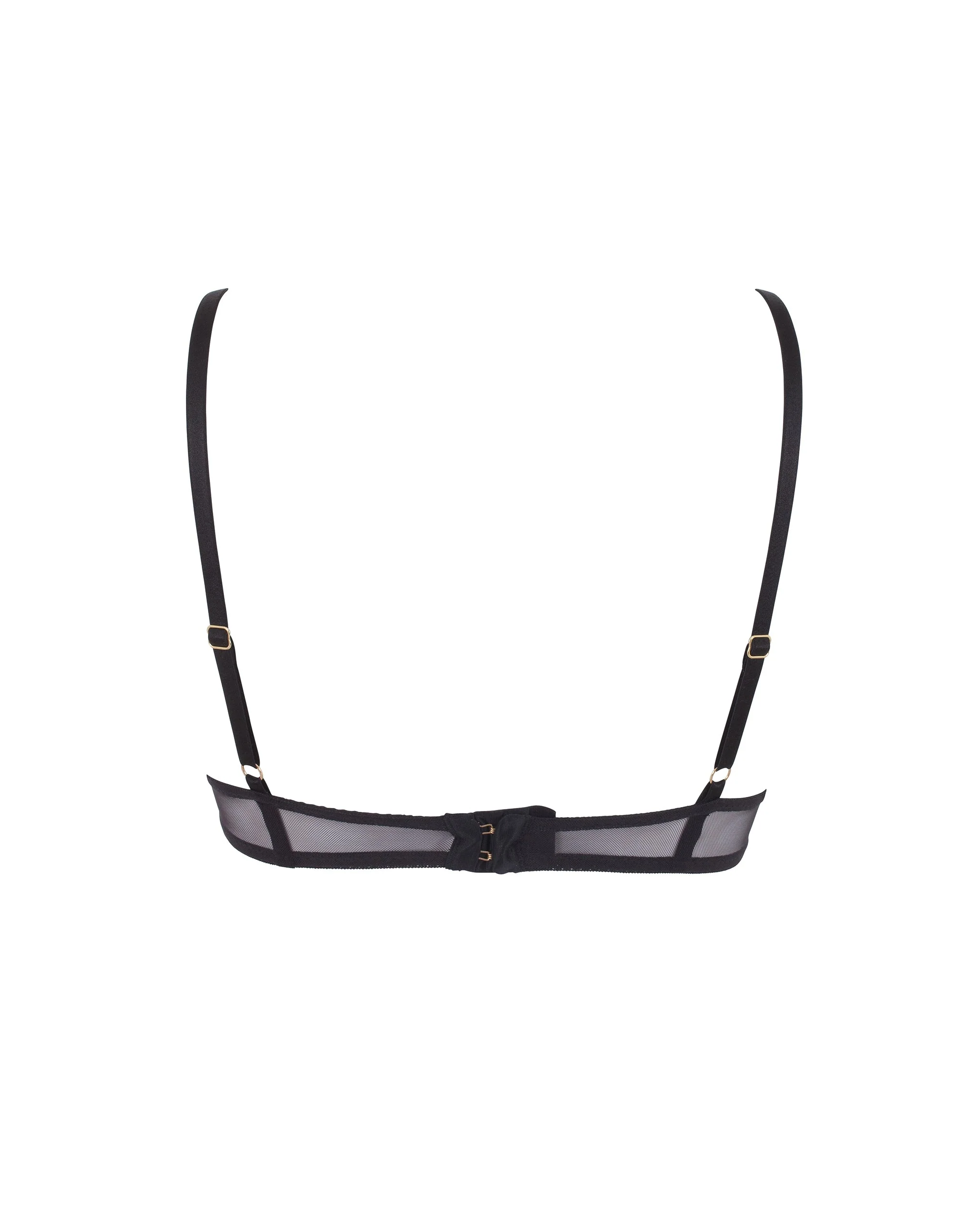 Persephone Reggiseno Trasparente/Nero - Image 6